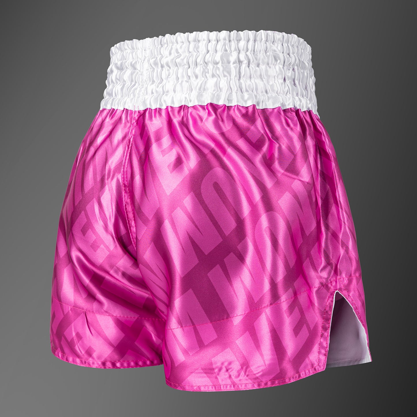 Venum Contender XT Pantalones Cortos Muay Thai - Rosa Chicle/Blanco