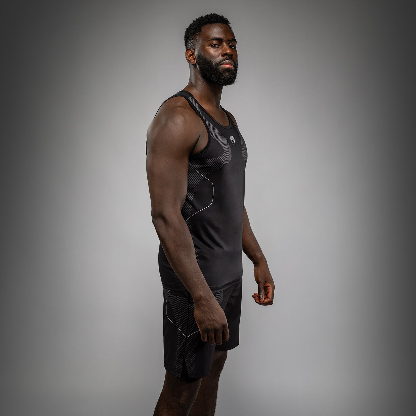 Venum Nexus Dry-Tech Camiseta Sin Mangas – Negro/Plata