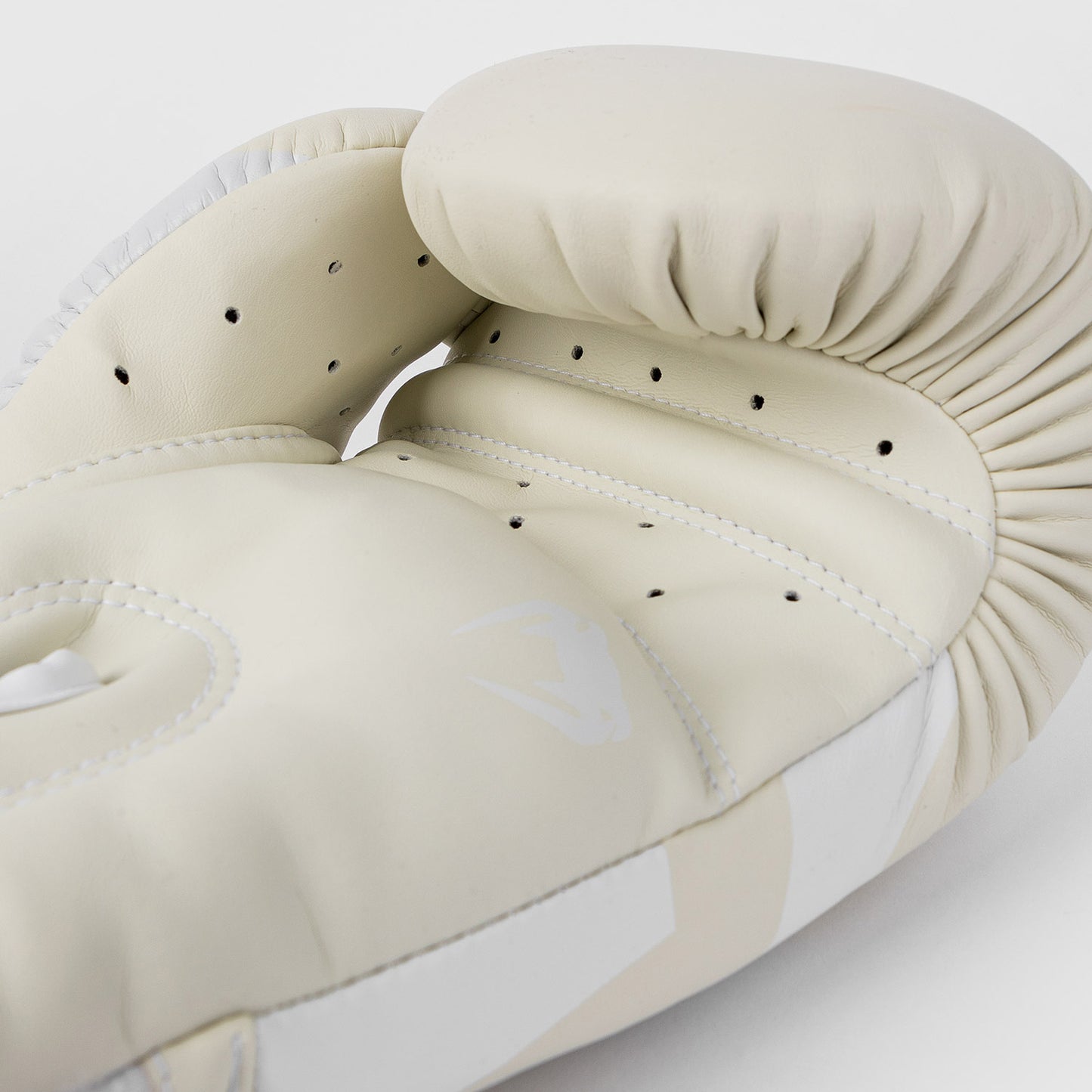 Guantes de Boxeo Venum Elite - Blanco/Marfil