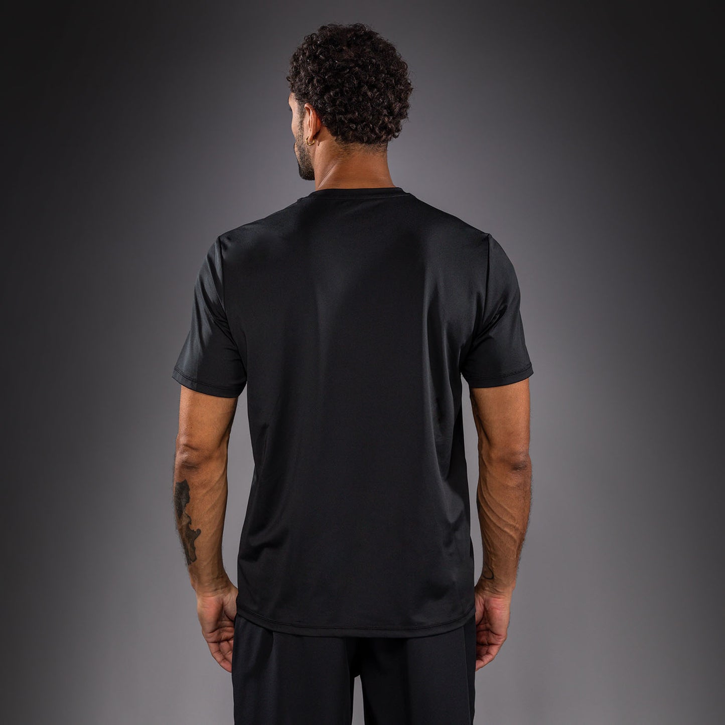 Venum Classic Camiseta Dry Tech - Negro/Plateado