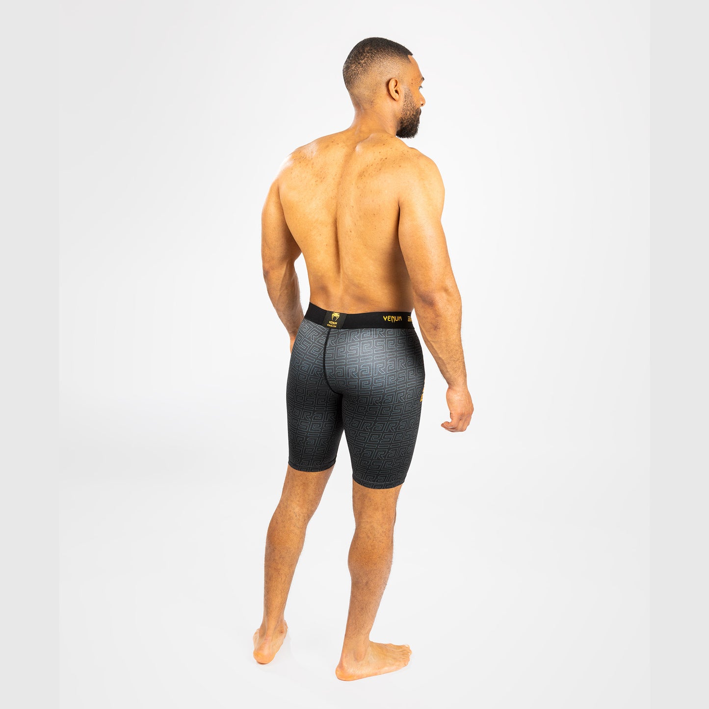 Venum x Ares Pantalones Vale Tudo para Hombre - Negro/Dorado