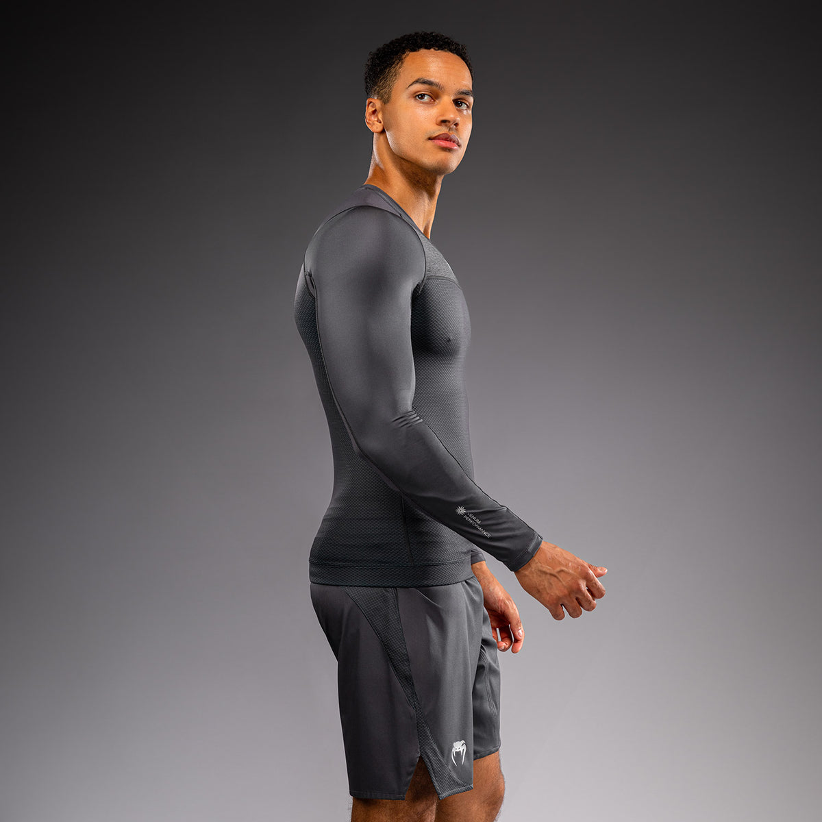 Venum G-Fit Scale Rashguard de manga larga - Gris