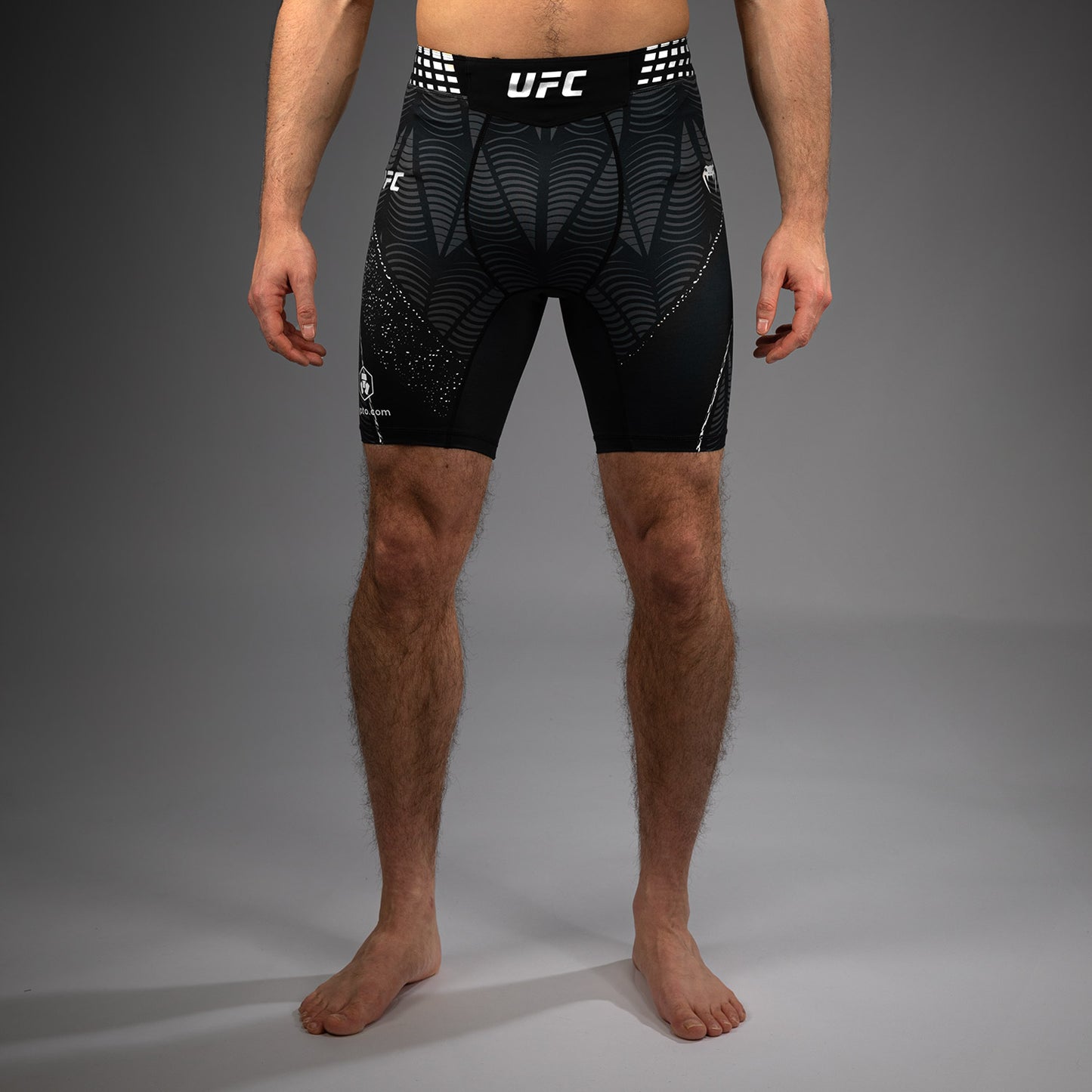 UFC Zenith by Venum Authentic Fight Night Short Vale Tudo Hombre Personalizado - Negro