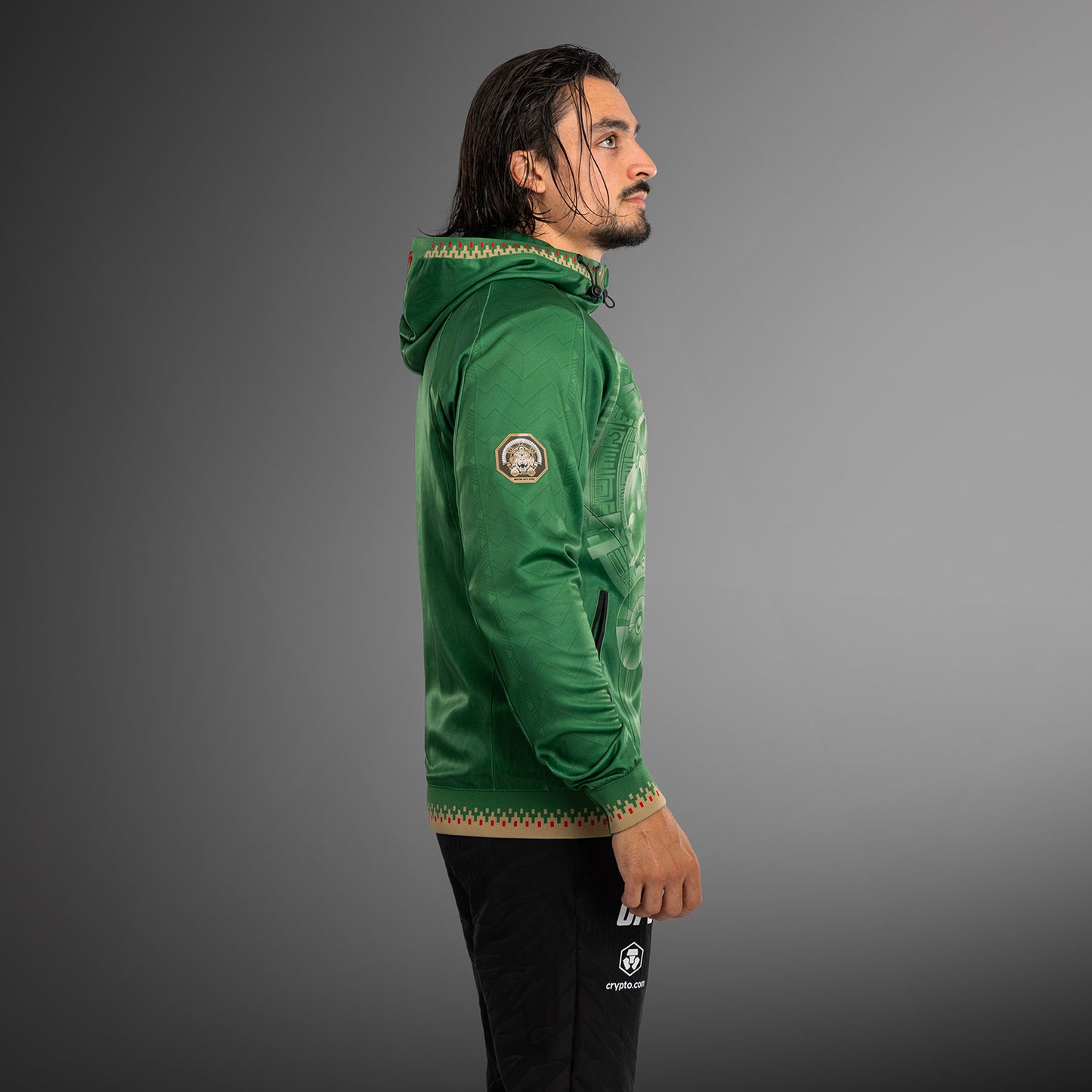 Noche UFC 2.0 By Venum Authentic Fight Night Sudadera con Capucha - Verde