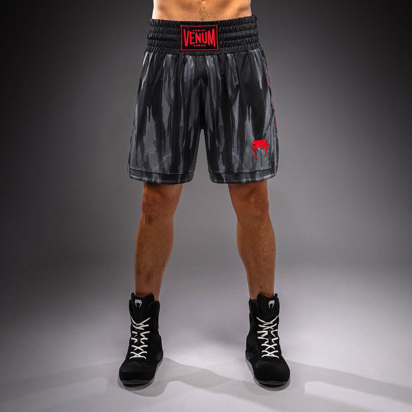 Venum Demon Short de Boxeo - Negro/Gris