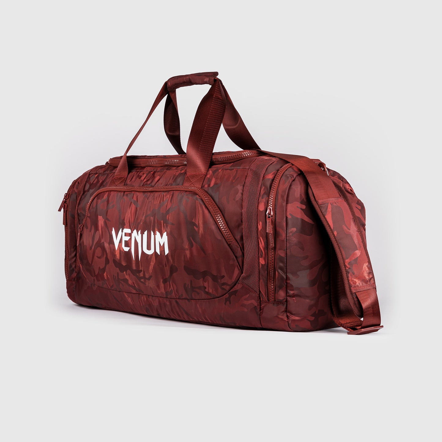 Venum Trainer Lite Bolsa de Deporte (48L) – Camuflaje/Burdeos