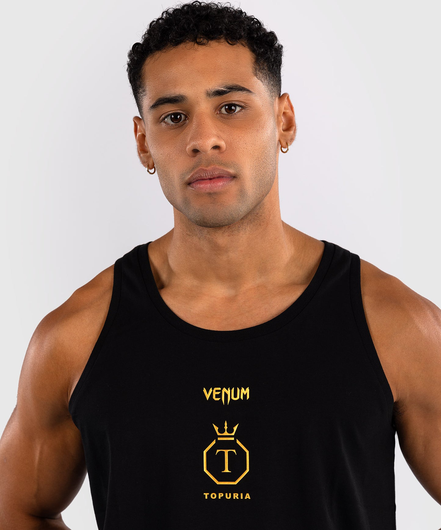 Venum x Topuria Unmatched Edition Camiseta Sin Mangas - Negro/Dorado