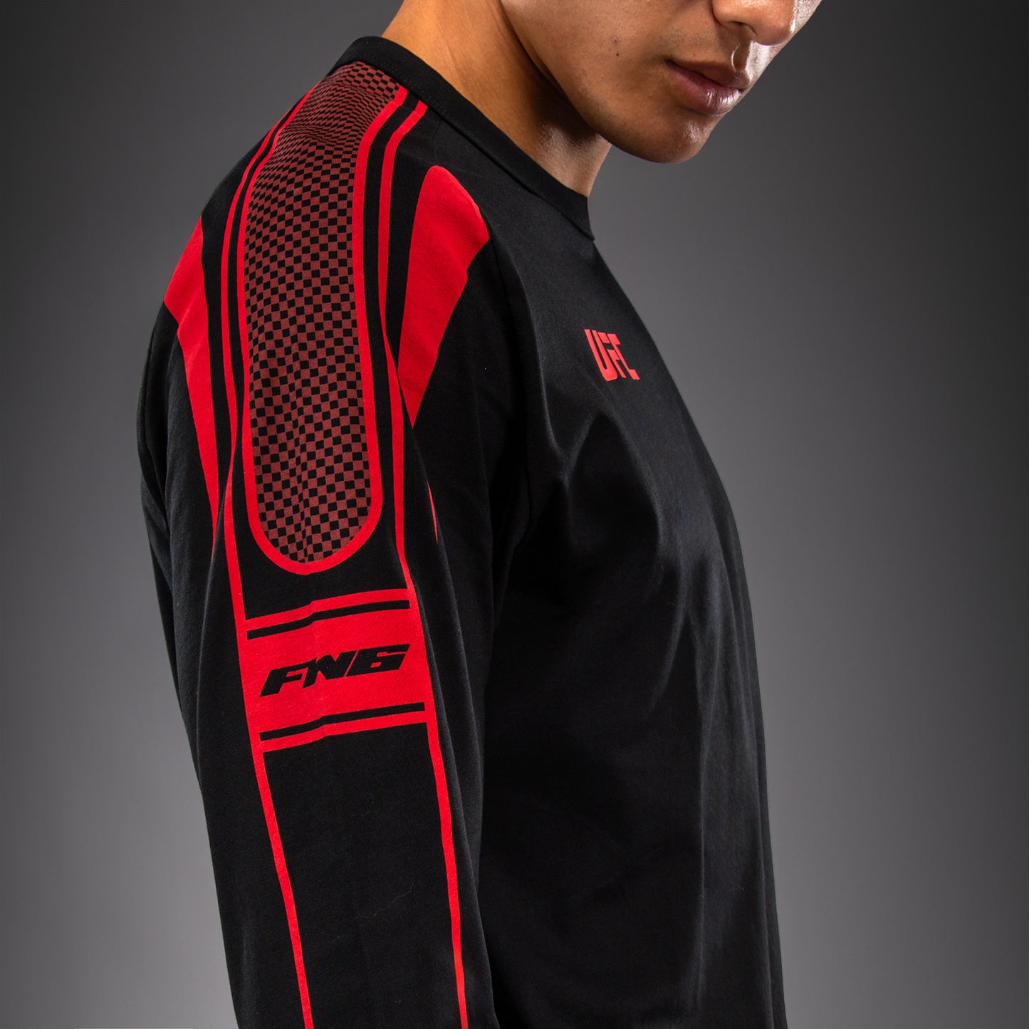 Venum UFC Unity by Venum Authentic Fight Week Camiseta de Manga Larga para Hombre - Negro