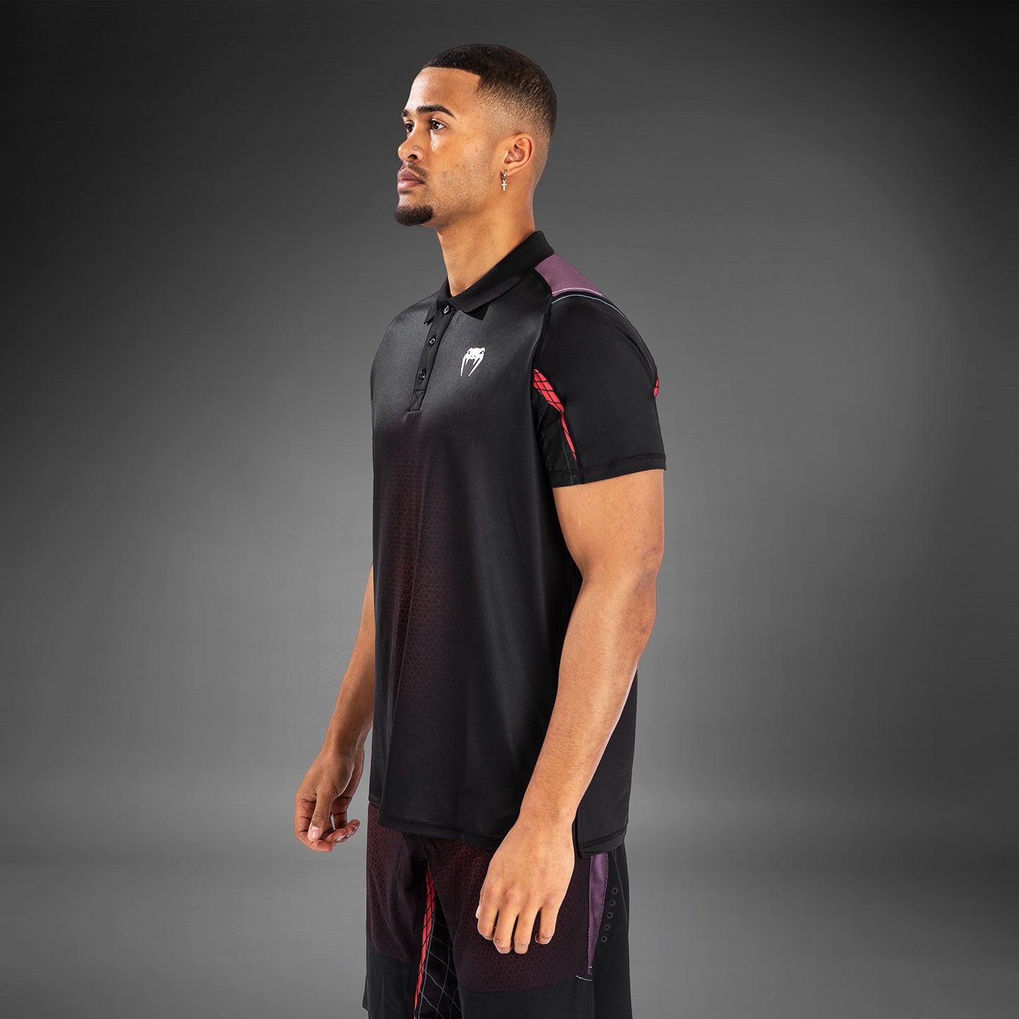 Venum x Dodge Banshee Polo Dry Tech Hombre - Negro
