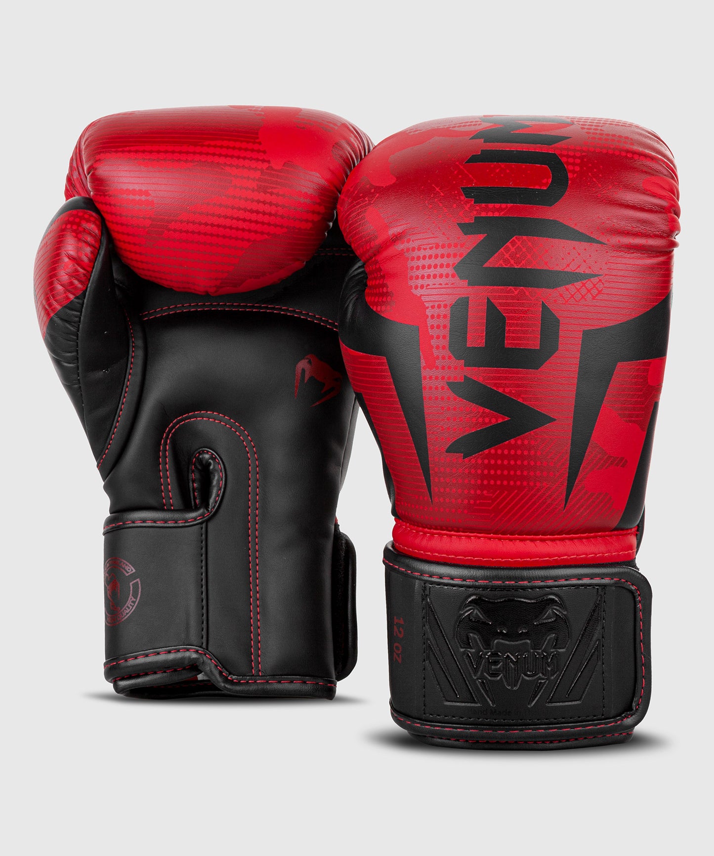 Guantes de boxeo Venum Elite - Rojo/Camo