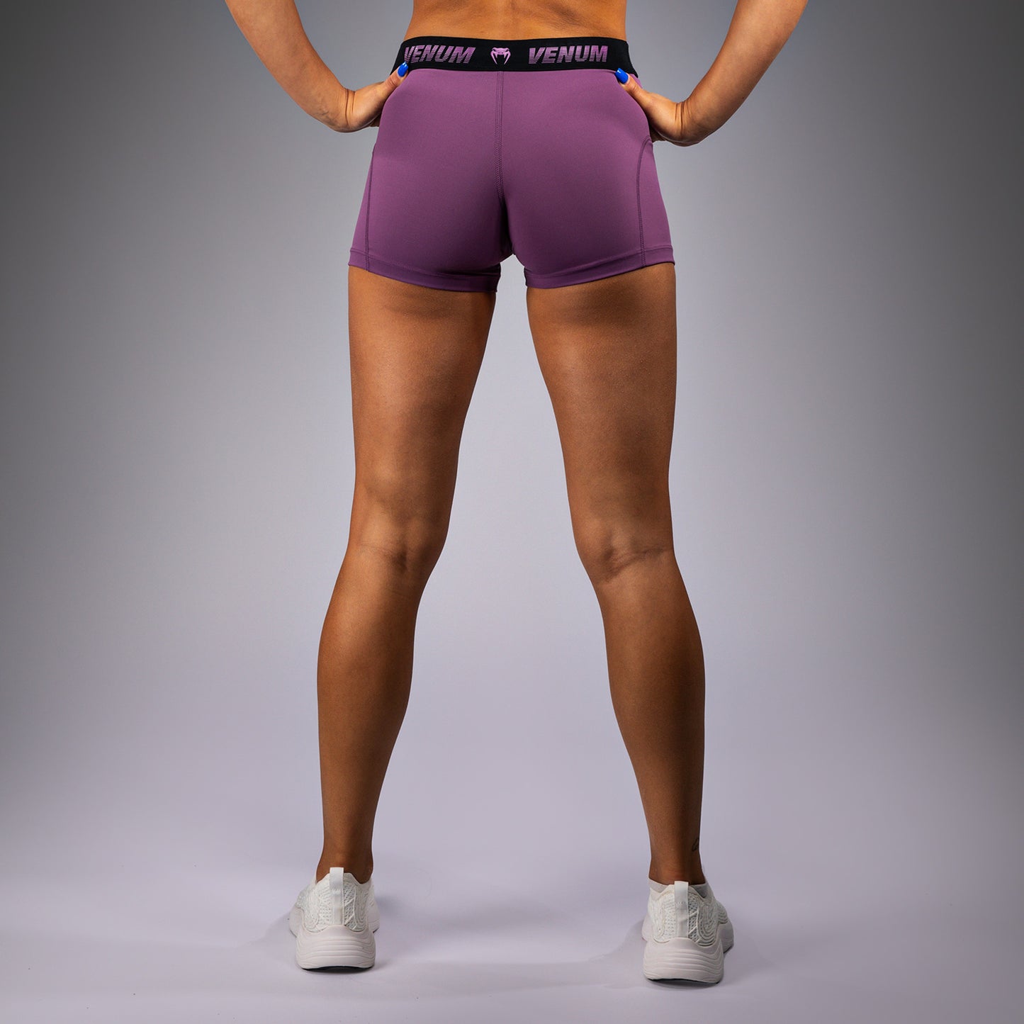 Venum Elevate Pantalones cortos Vale Tudo para mujer - Dusky Orchid
