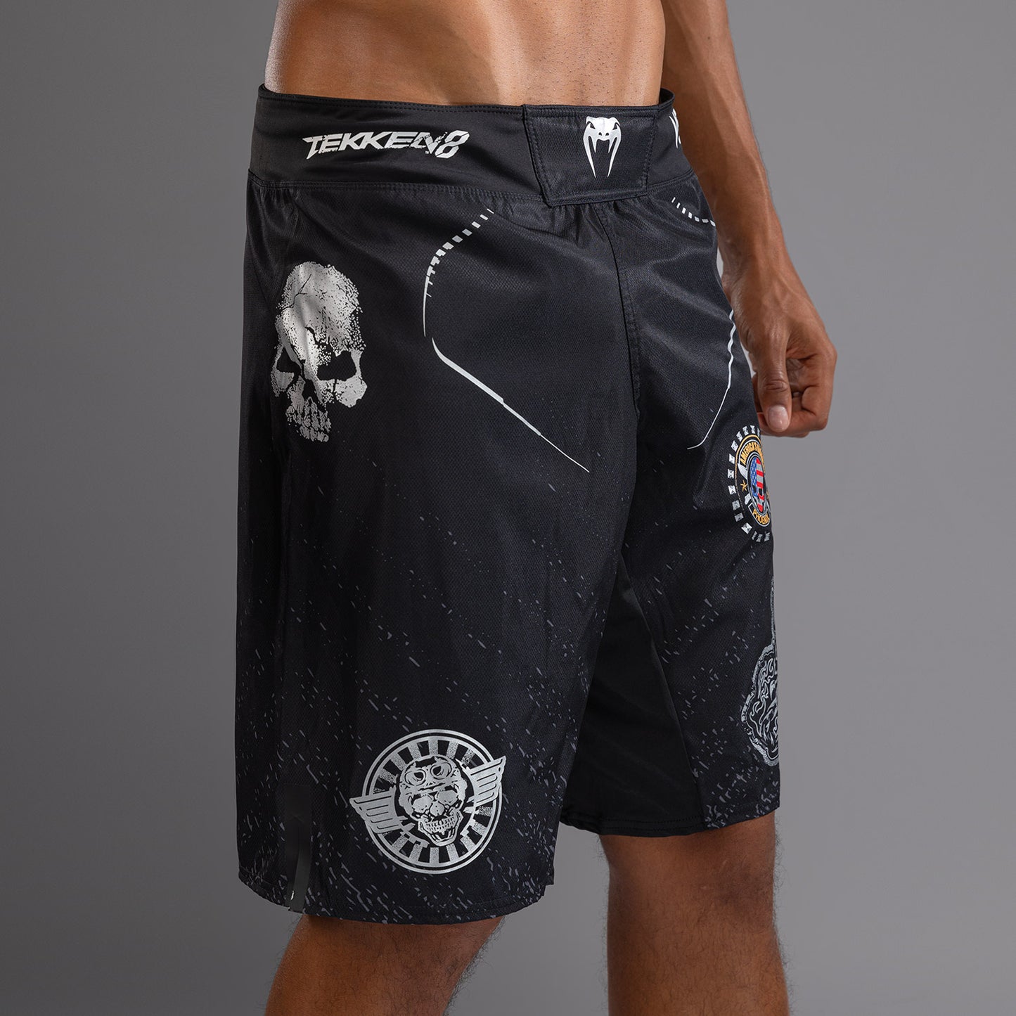 Venum x TEKKEN 8 - Paul Phoenix Pantalones de Lucha - Negro