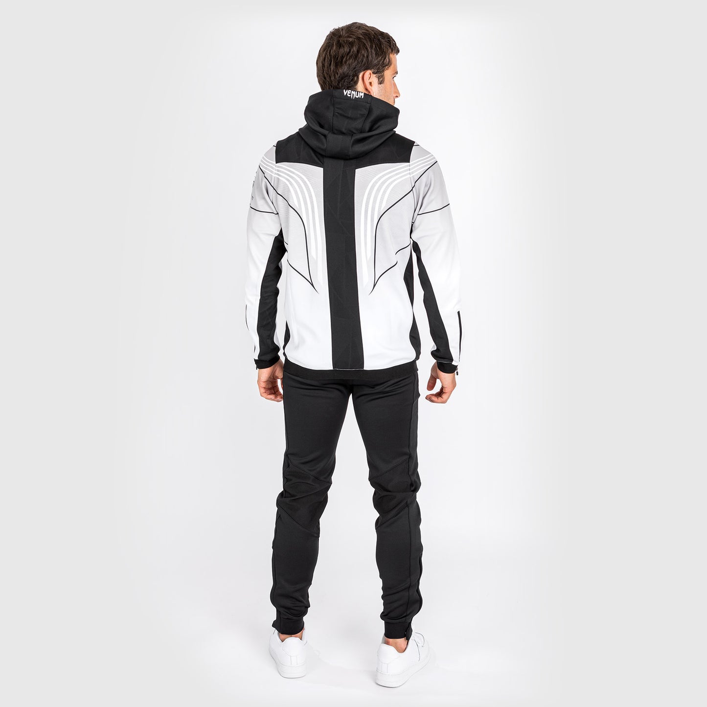 Sudadera con capucha UFC Venum Authentic Fight Night 2.0 para hombre - Blanco