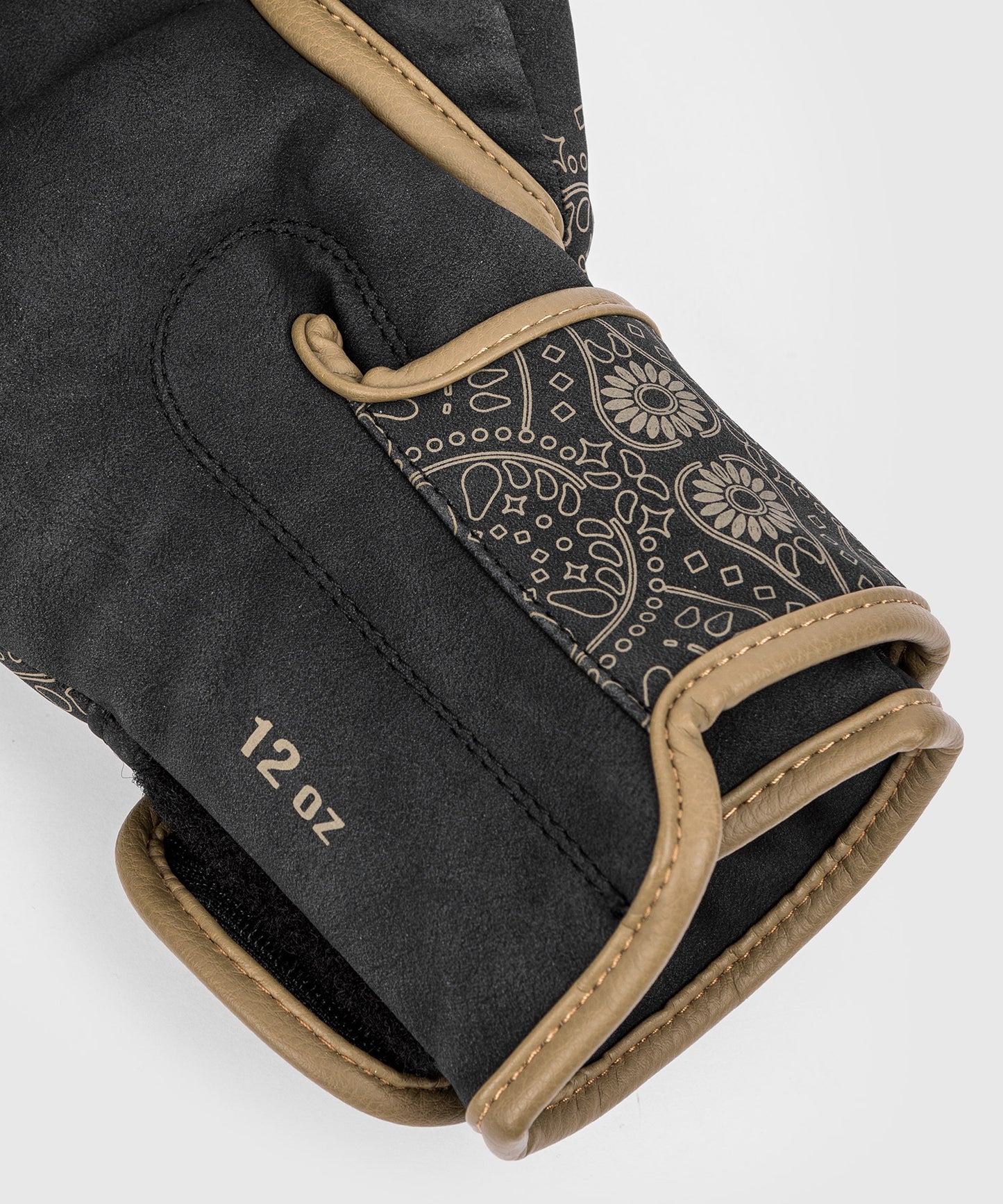 Venum Santa Muerte Dark Side - Guantes de Boxeo - Negro/Marrón