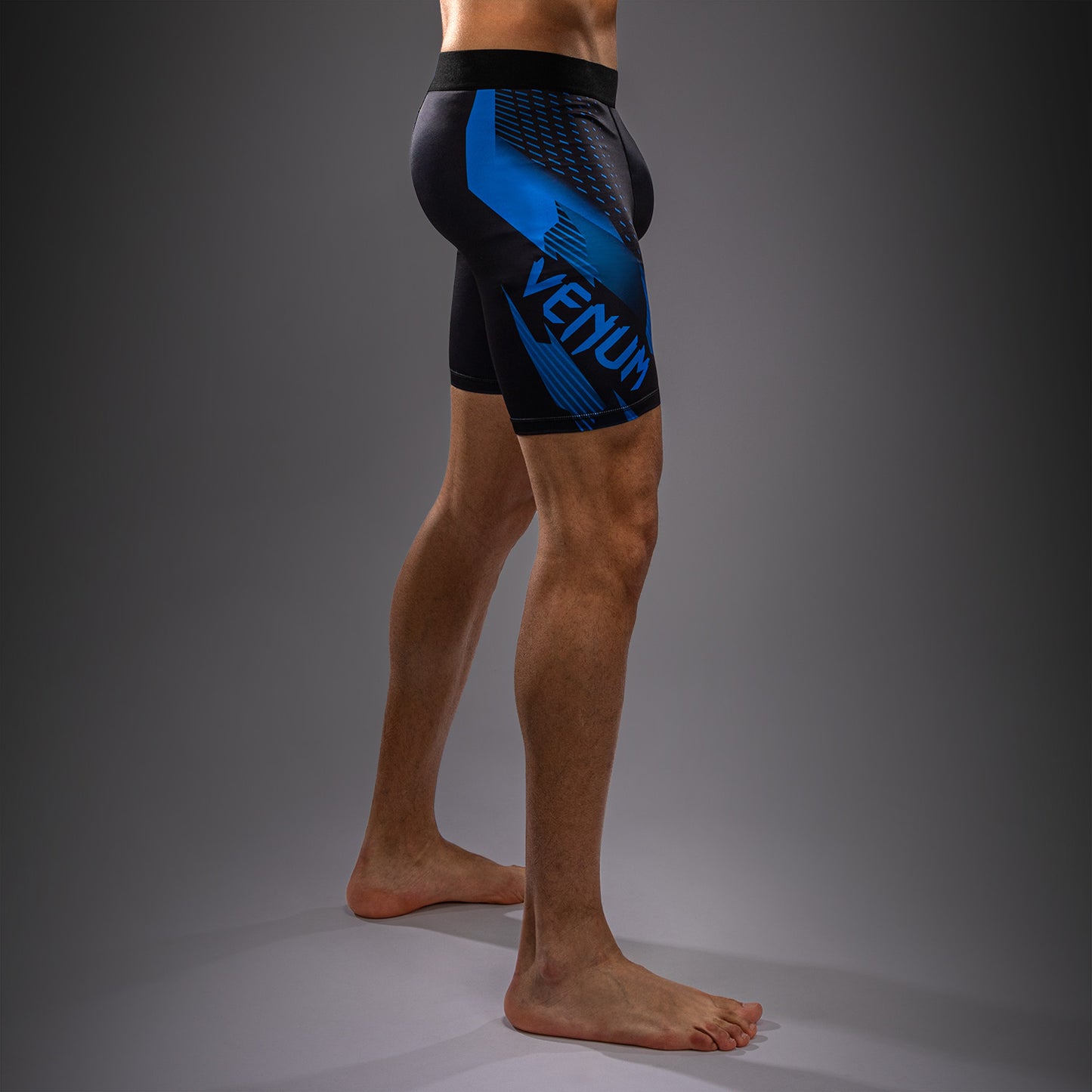Venum No-Gi 6.0 Pantalón Corto de Compresión - Negro/Azul