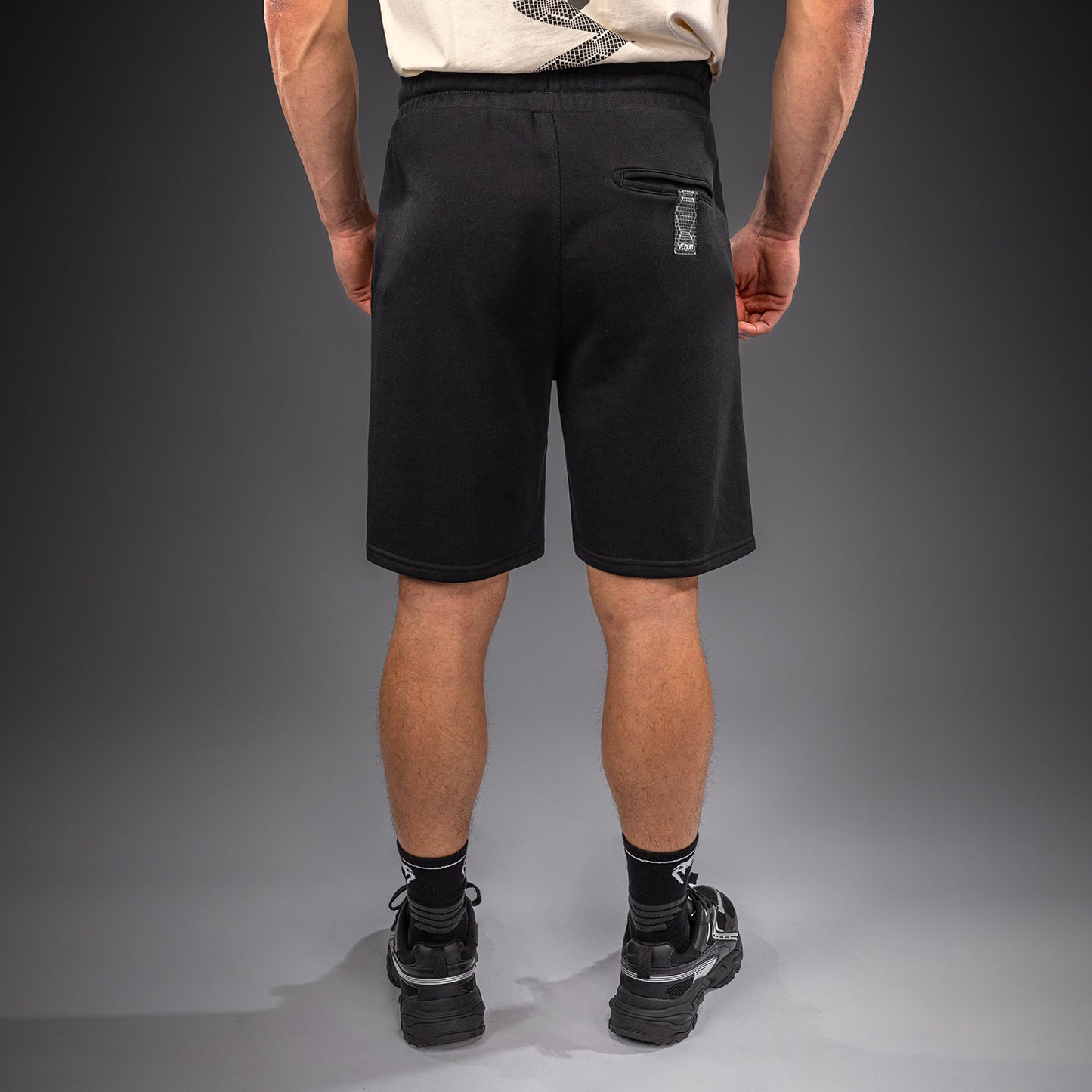 Venum Classic Fleece Short de Algodón - Negro