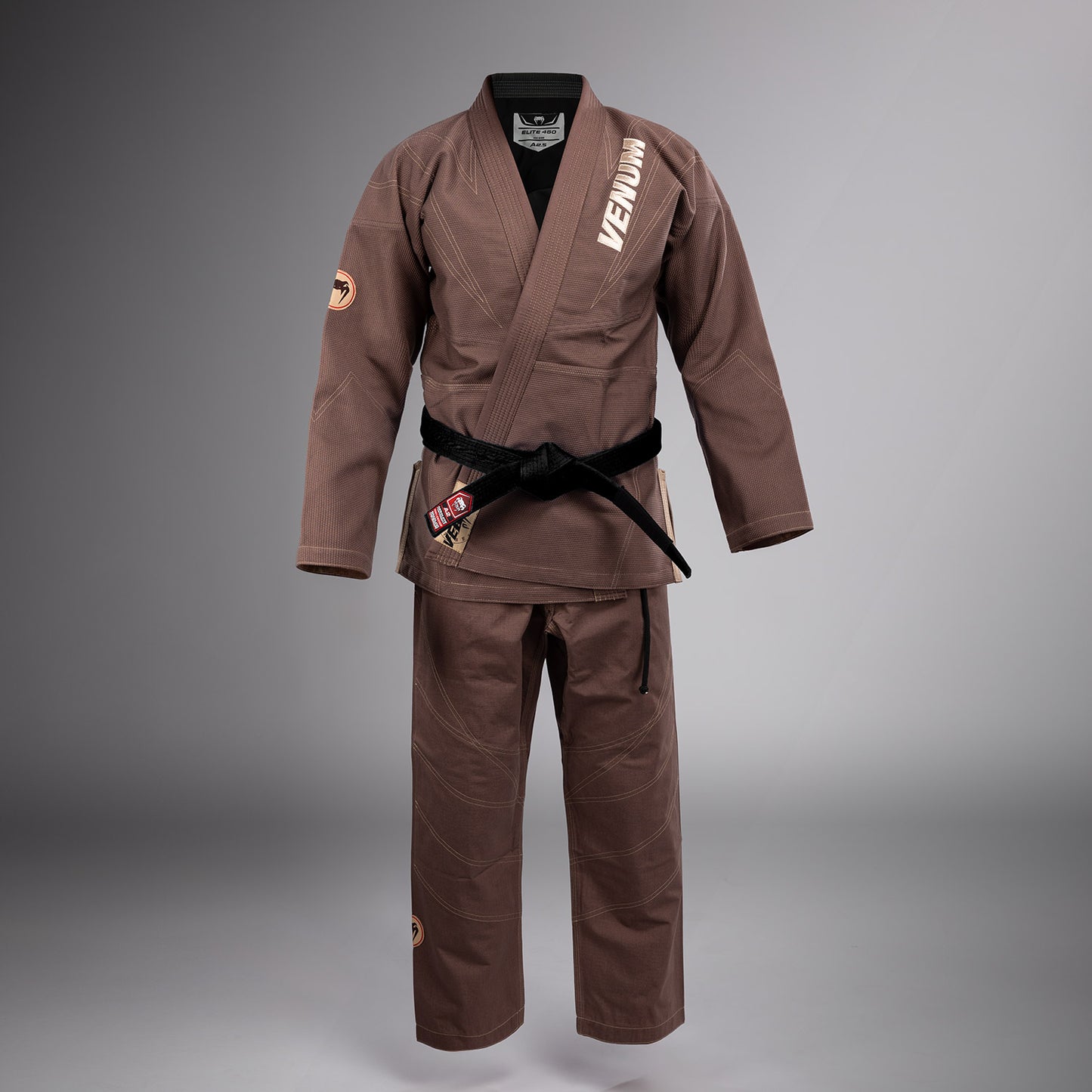 Venum Elite 5.0 - 450 - Gi de Jiu Jitsu Brasileño - Marrón Chocolate