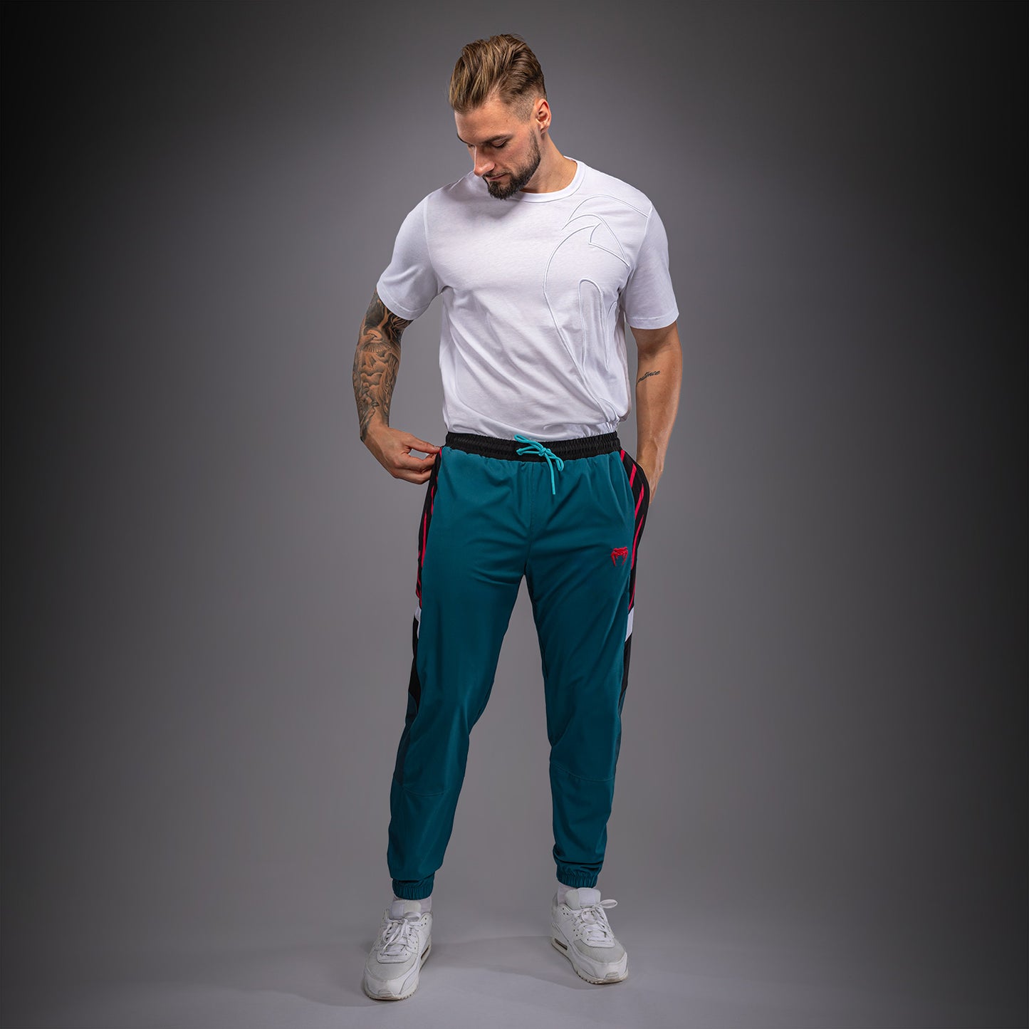 Venum Attack 90 Pantalón Jogger – Azul Miami