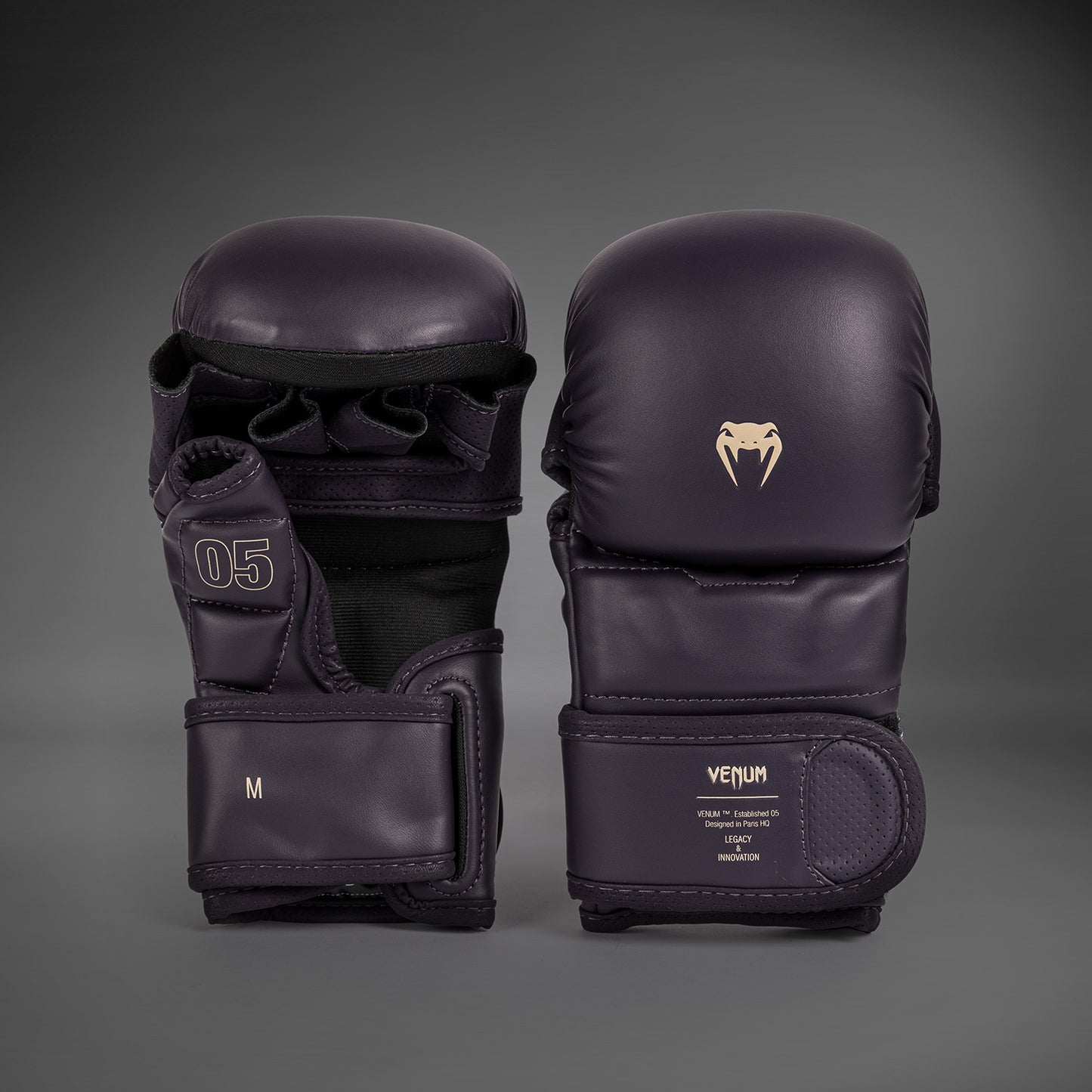 Venum Impact Evo Guantes de sparring MMA - Morado intenso