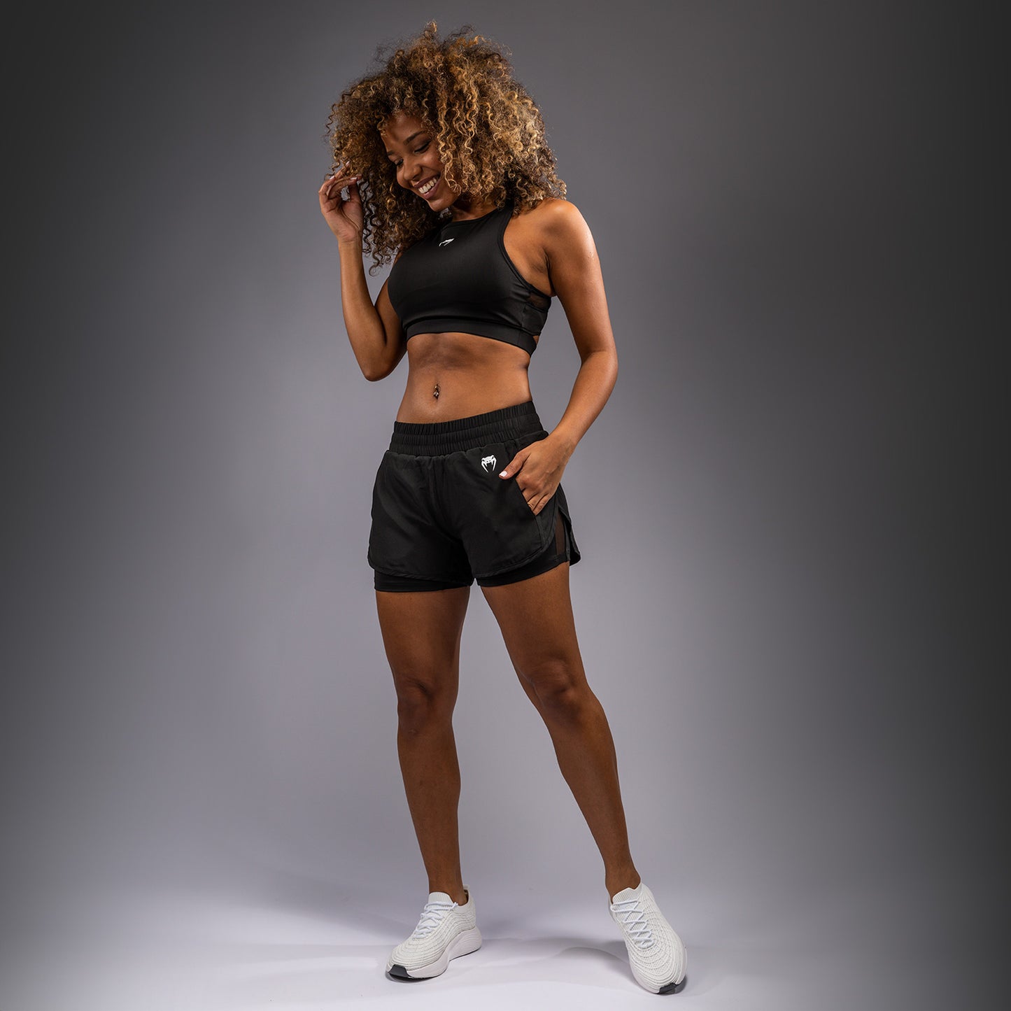 Venum Aero XT Pantalones cortos de entrenamiento para mujer - Negro
