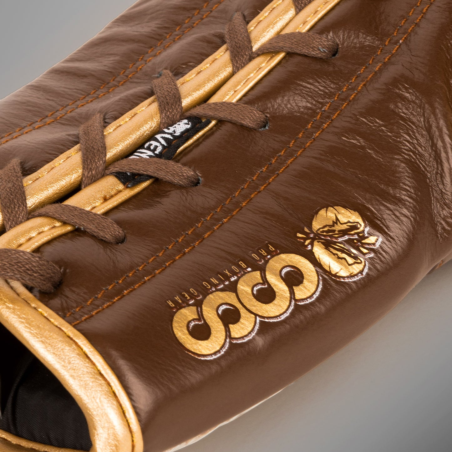 Guantes de boxeo Venum Coco Monogram Pro  - Marrón grisáceo