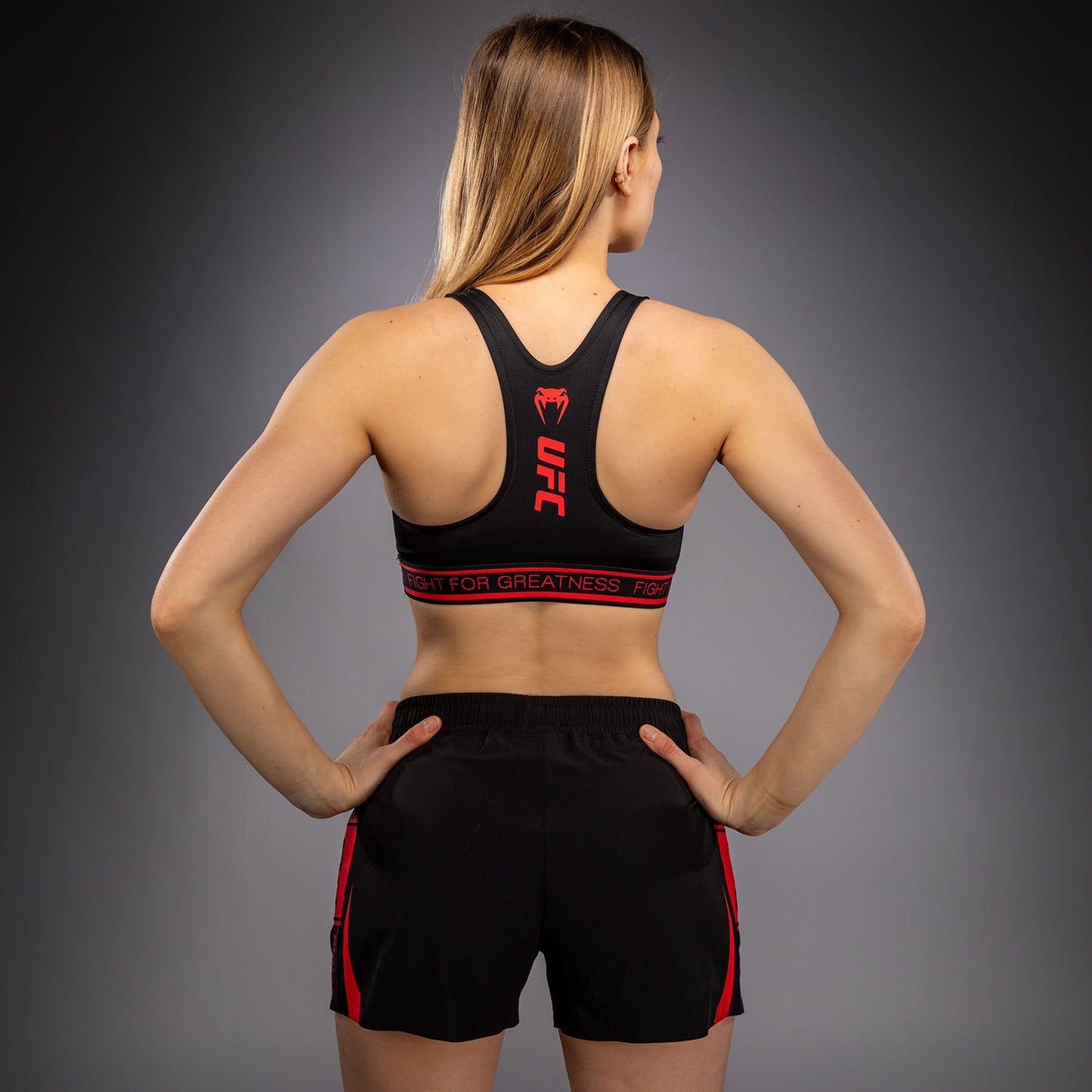 Venum UFC Unity by Venum Authentic Fight Week Sujetador Deportivo para Mujer - Negro