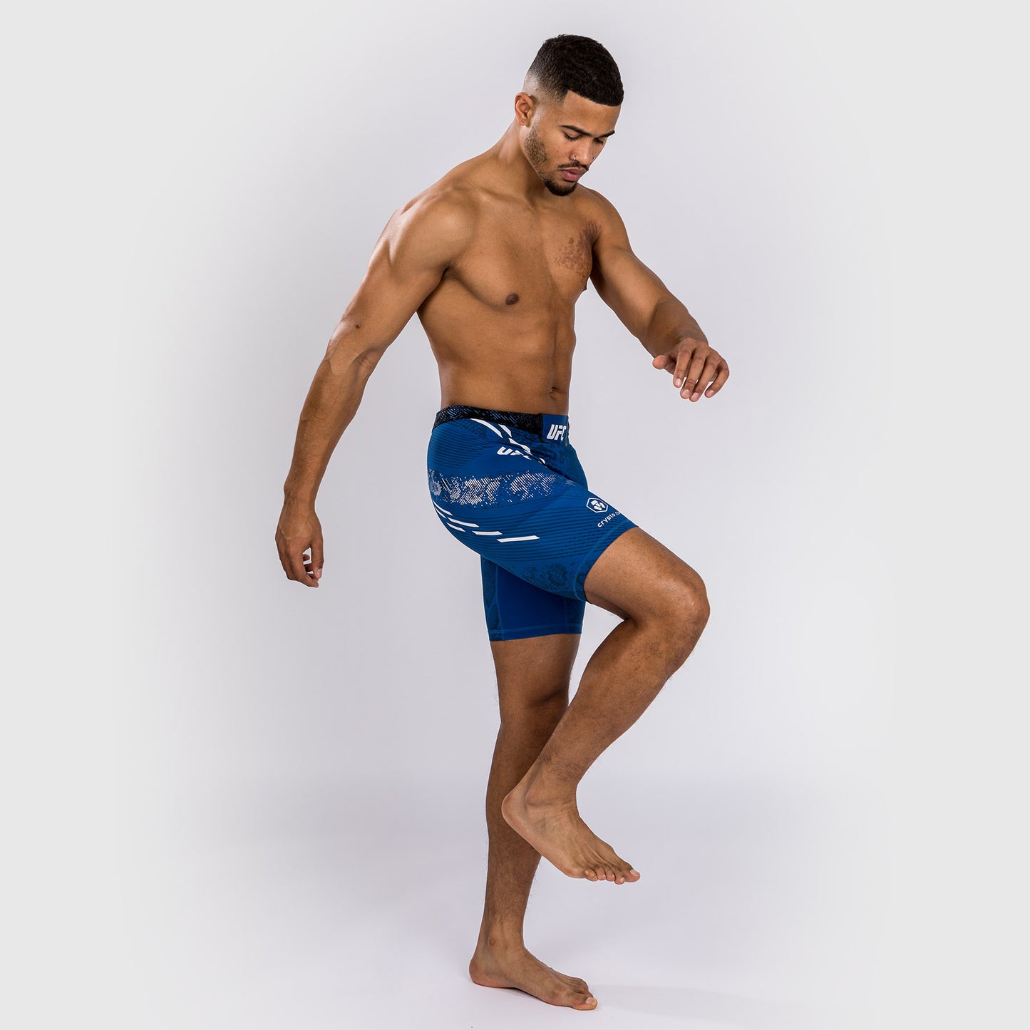 UFC Adrenaline by Venum Authentic Fight Night Pantalón Corto Vale Tudo para Hombre - Azul
