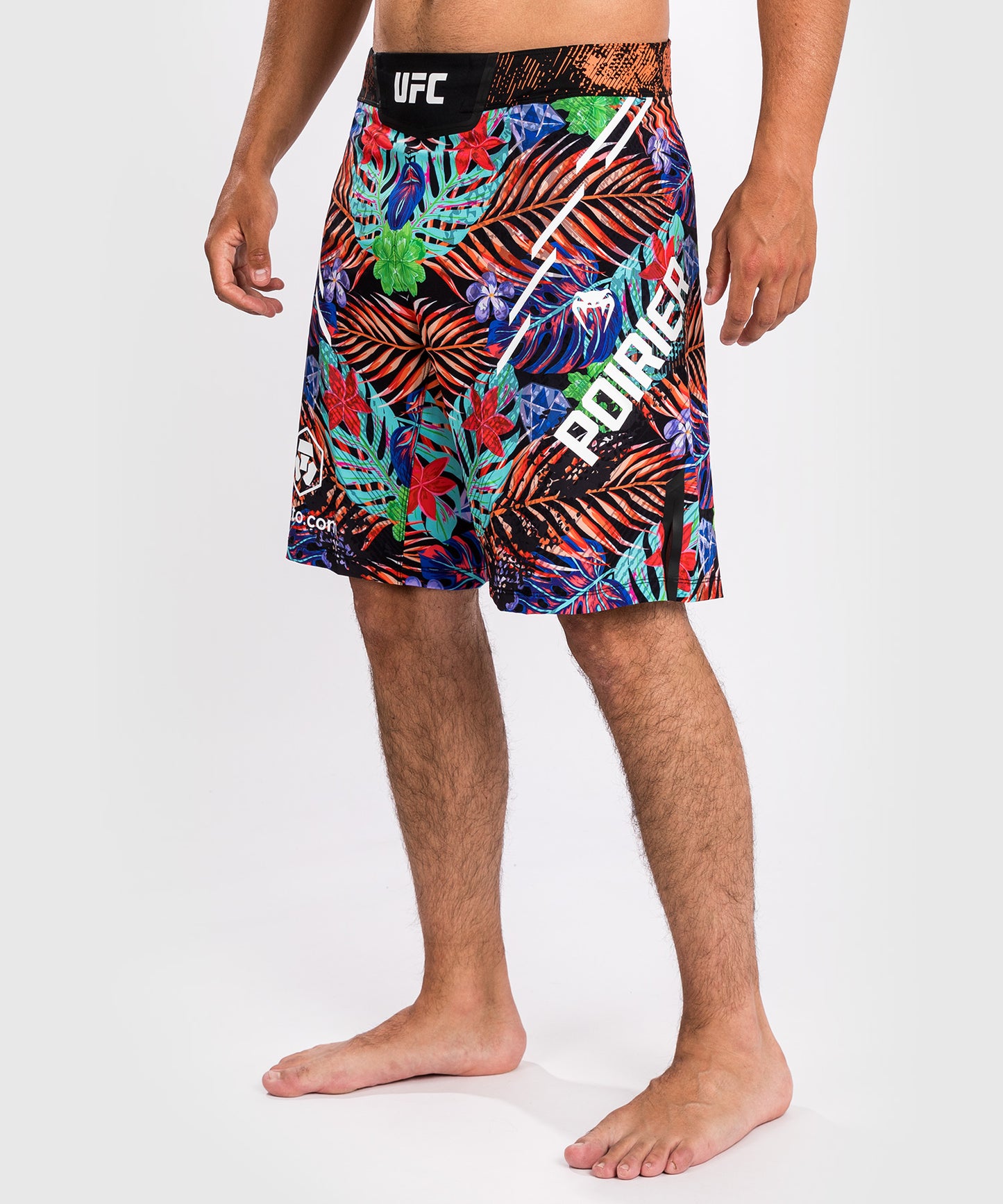 UFC Unrivaled by Venum Dustin Poirier Pantalones Cortos de Lucha para Hombres - Azul