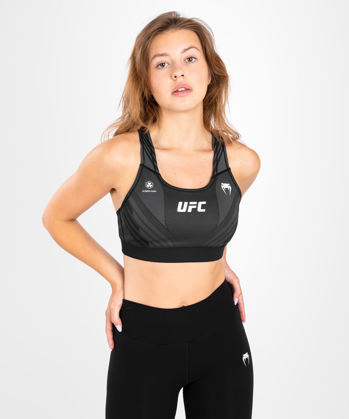 Sujetador Deportivo Para Mujer UFC Venum Authentic Fight Night 1.0  - Negro