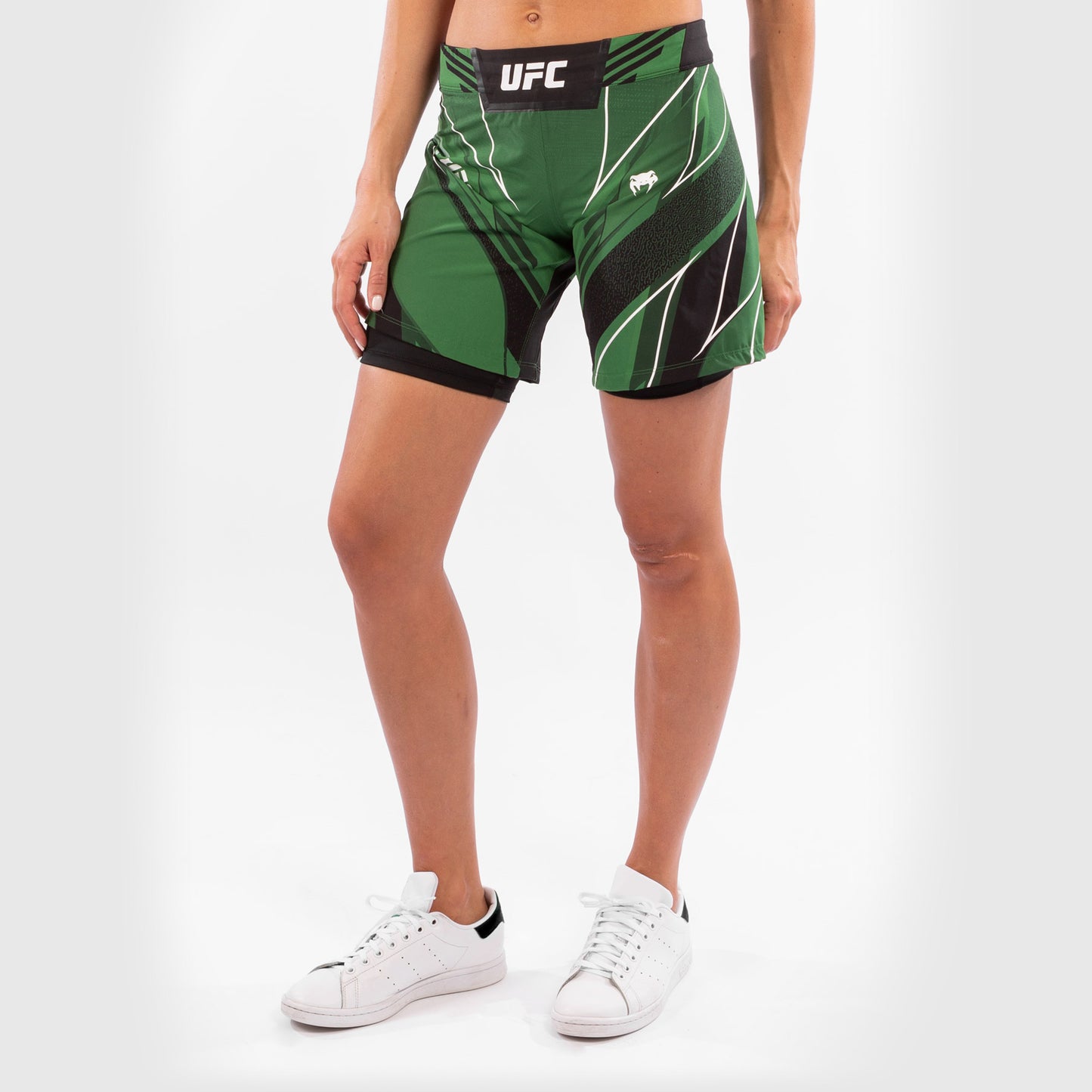 Pantalón De MMA Para Mujer Ufc Venum Authentic Fight Night – Modelo Largo - Verde