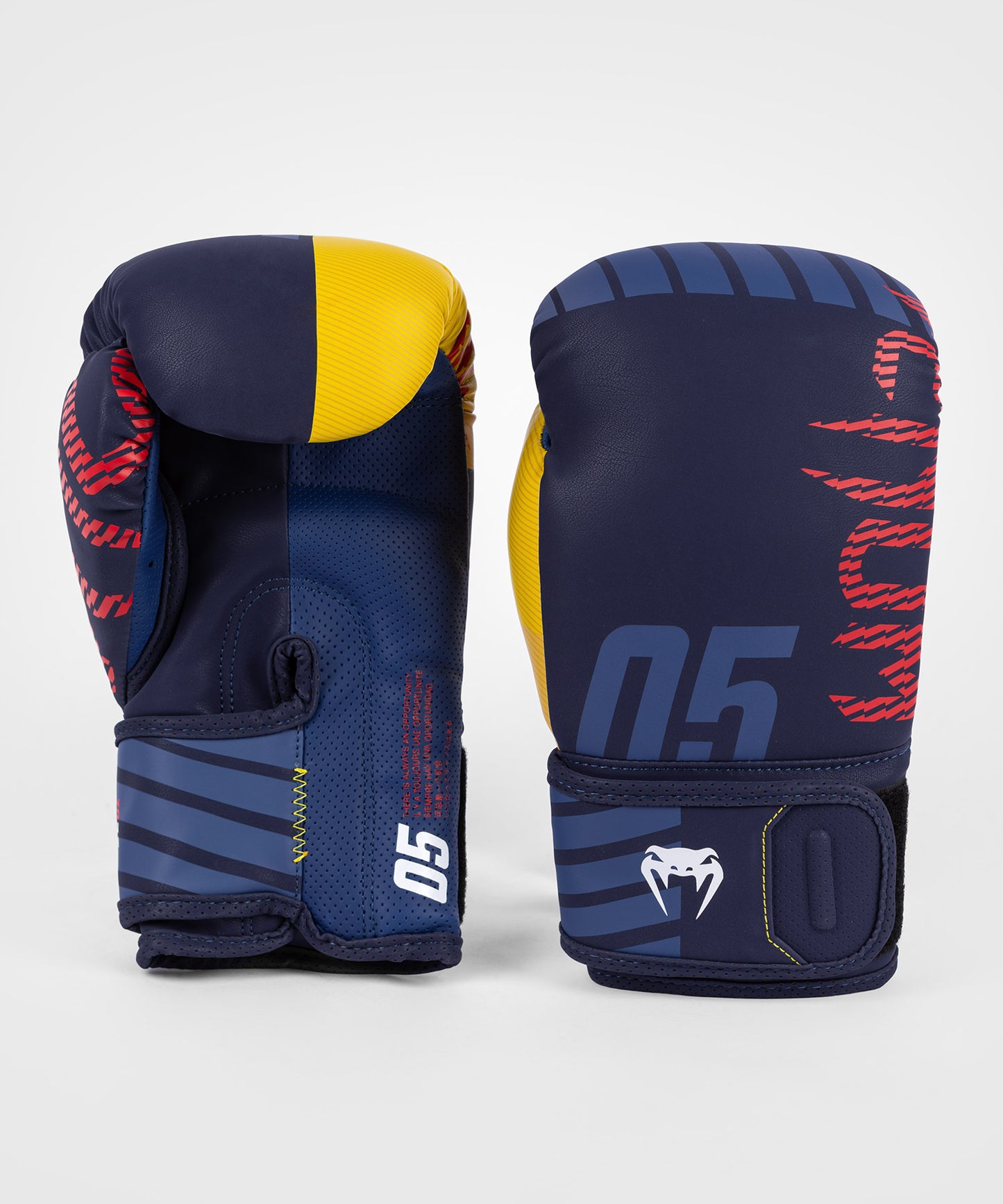 Venum Sport 05 Guantes de Boxeo - Azul/Amarillo