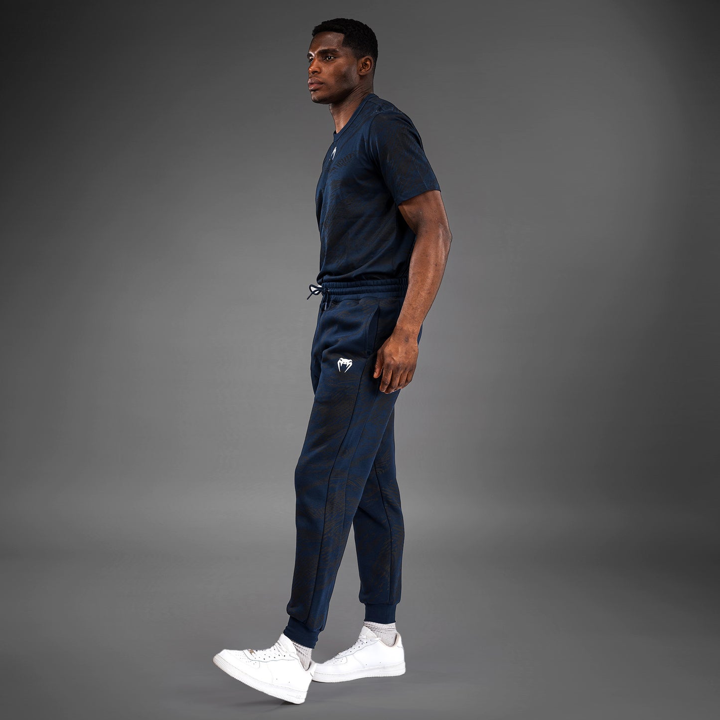 UFC Fusion by Venum Fight Week Pantalón de Algodón para Hombre - Azul oceánico