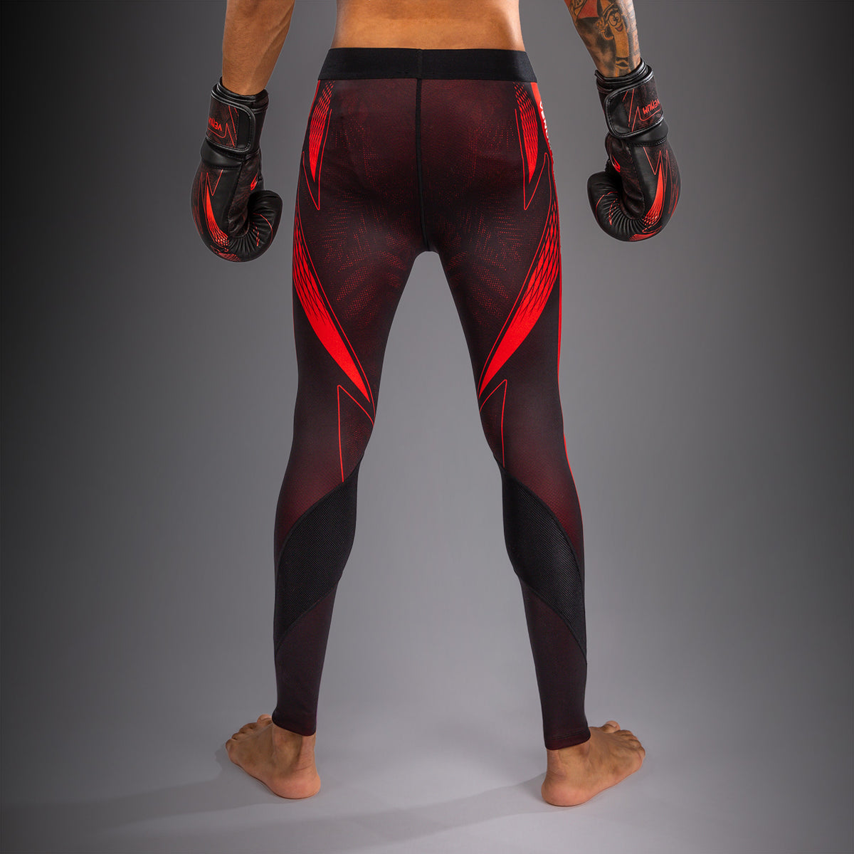 Venum Amazonia Reborn Pantalón de compresión - Negro/Rojo
