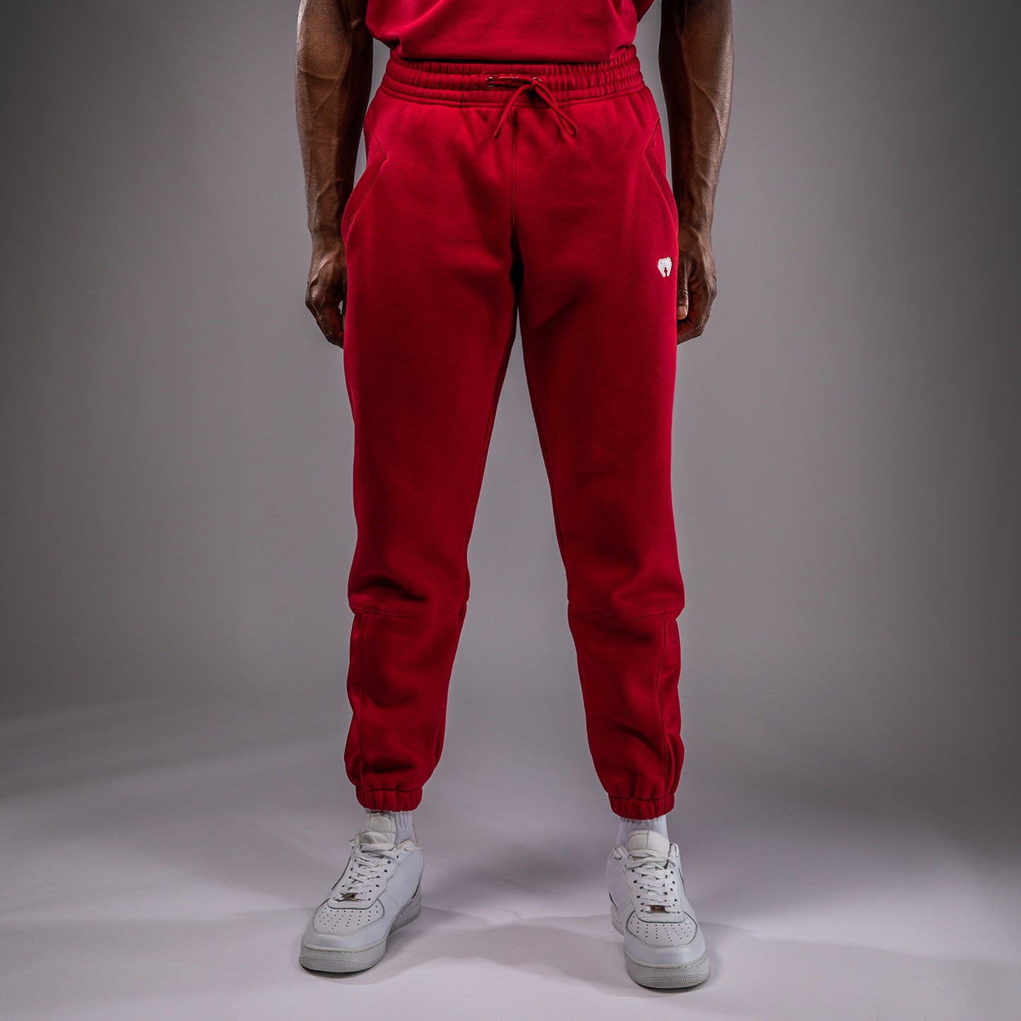 Venum Silent Power Joggers - Rojo Cereza