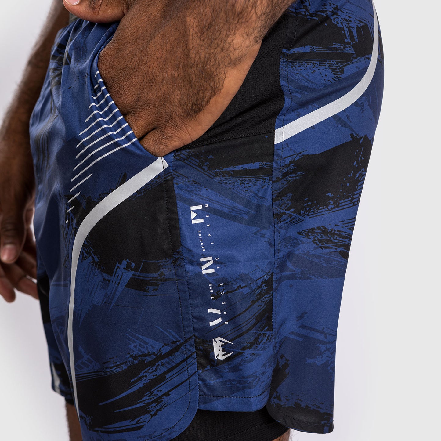 Venum Electron 3.0 Pantalón corto de entrenamiento - Azul marino