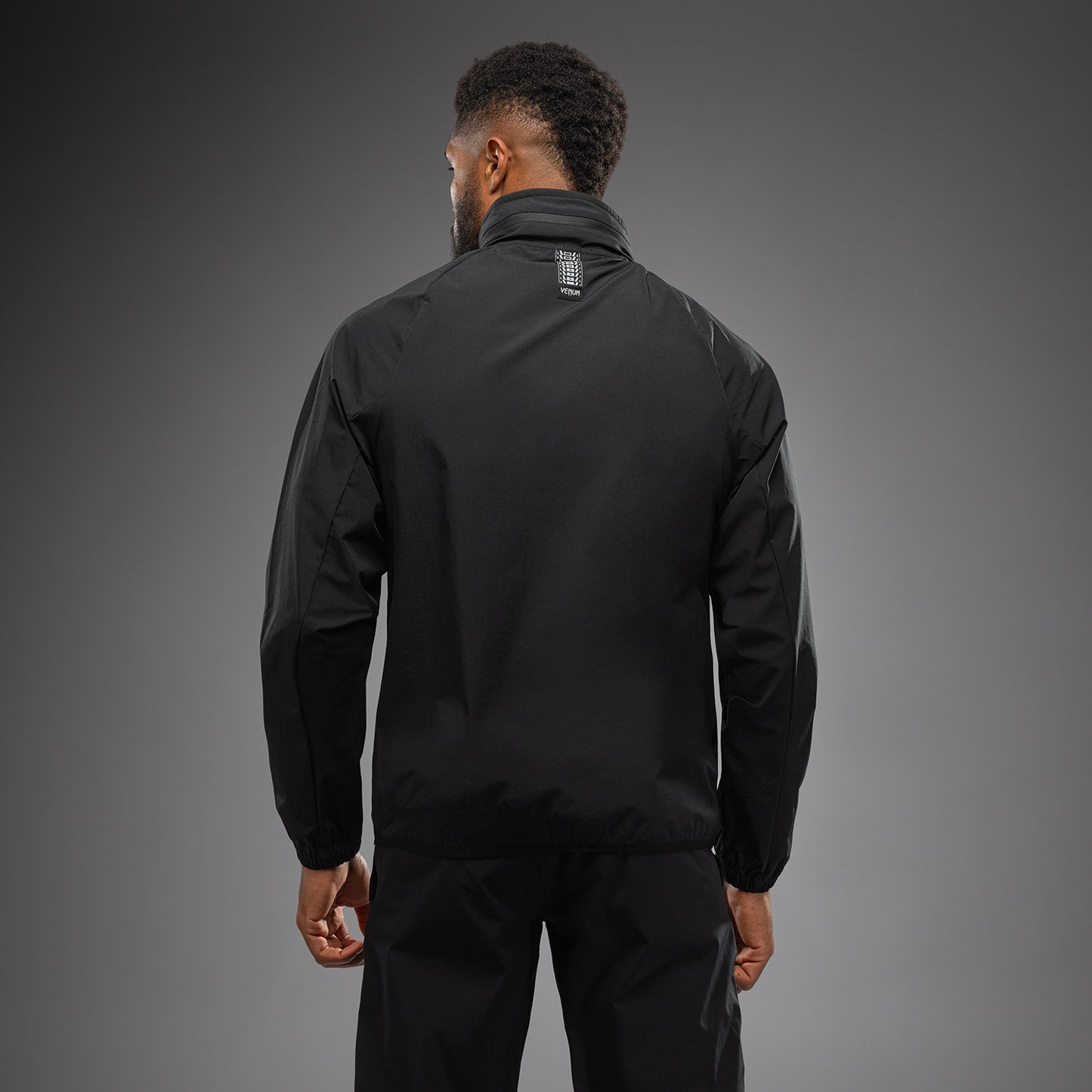Venum x Polaris Chaqueta de Pista - Negro/Gris Tormenta