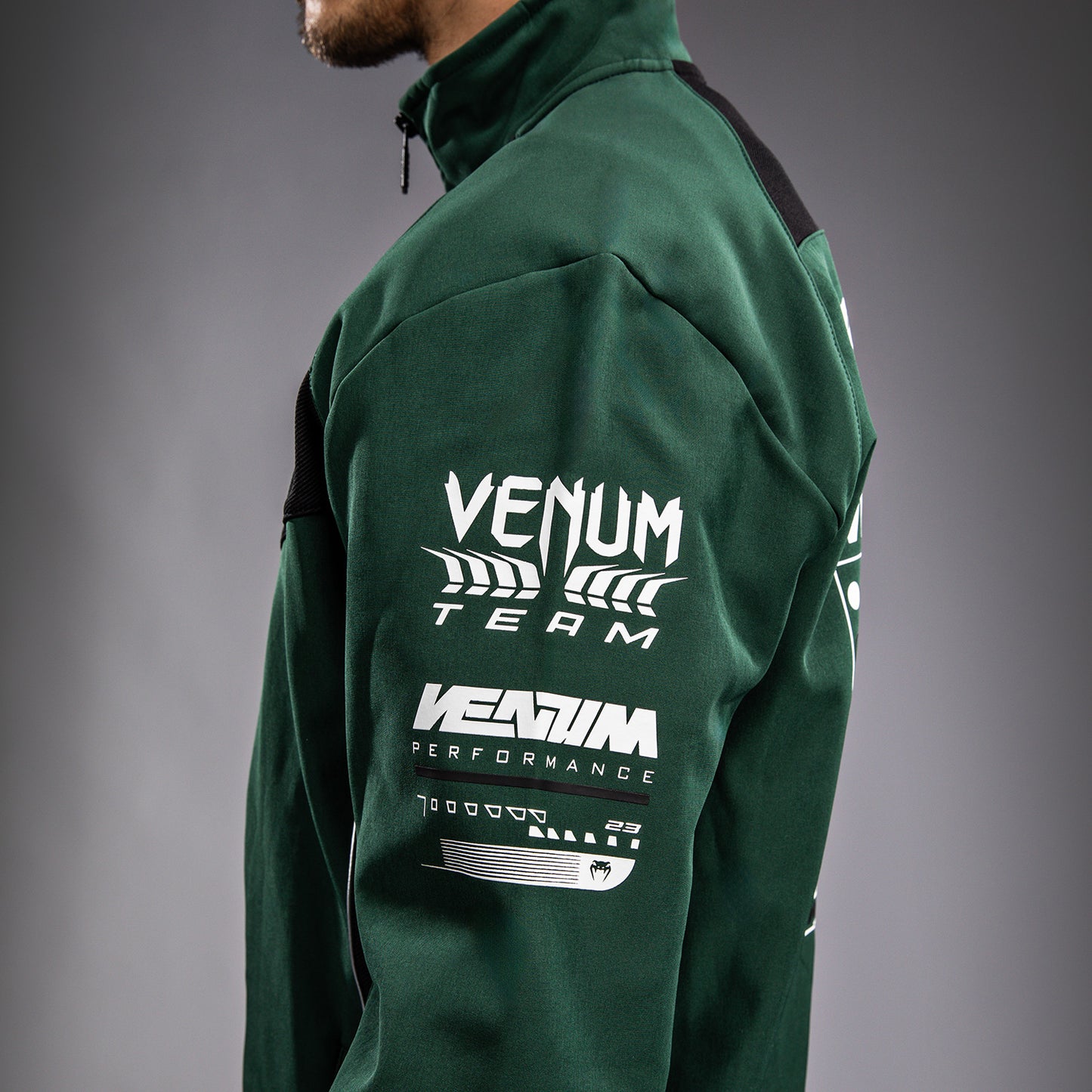 Venum Motorsport Chaqueta Softshell - Bosque Profundo