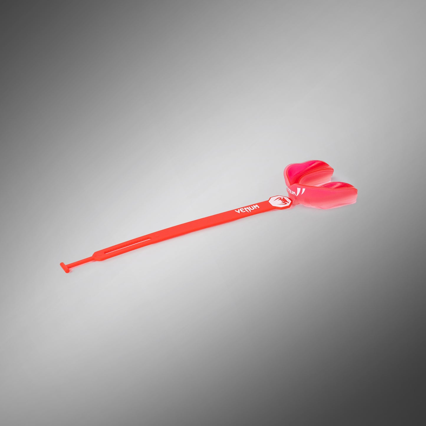 Venum Challenger Protector Bucal Niños con Correa/Sin Correa - Rojo Transparente