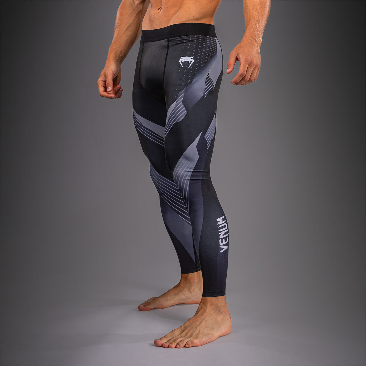 Venum No-Gi 6.0 Spats - Negro/Blanco
