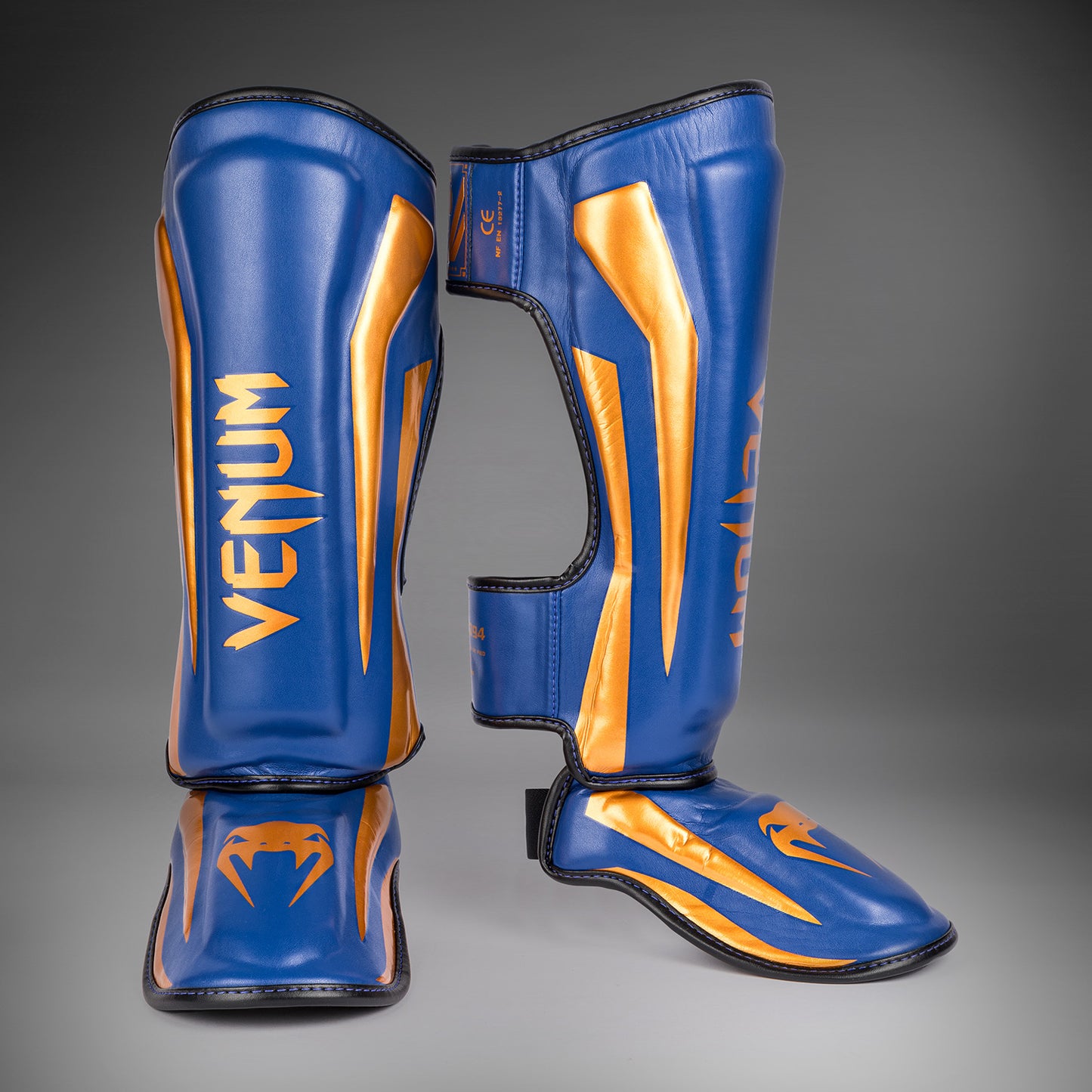 Venum Elite Protectores de Espinillas - Azul Real - Edición especial