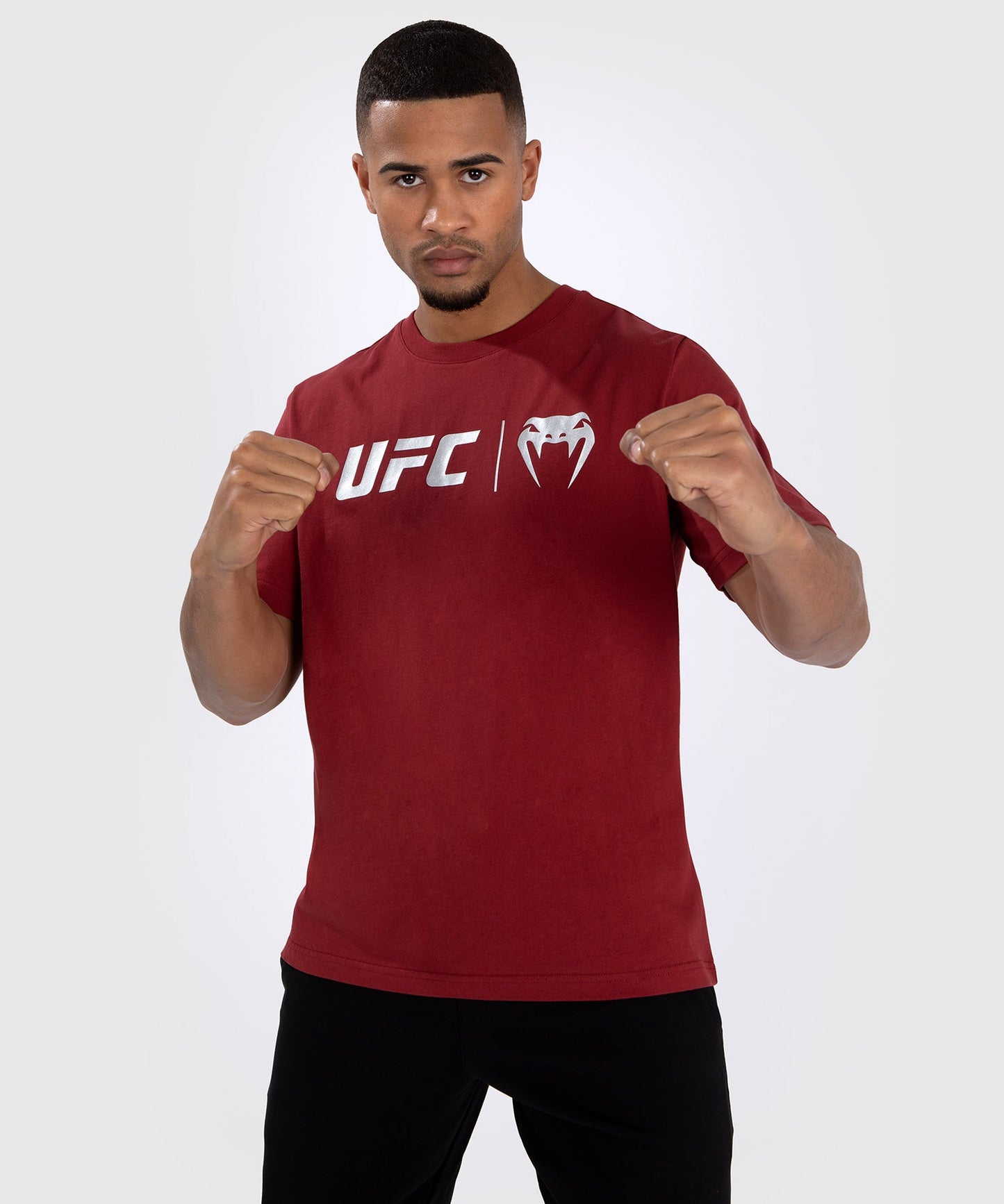 UFC Venum Classic  Camiseta - Rojo/Blanco