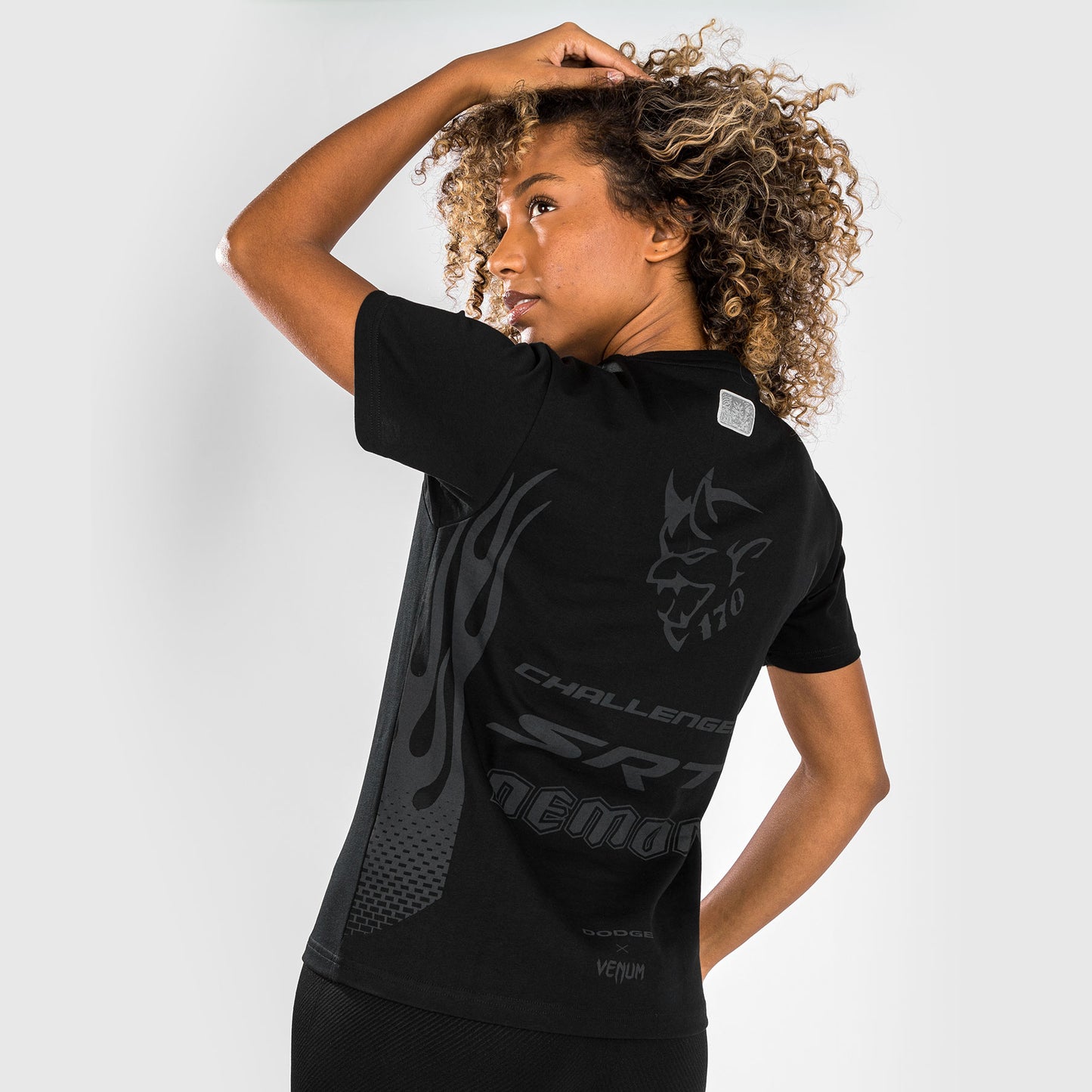 Venum x Dodge Demon 170 Camiseta de Mujer - Negra