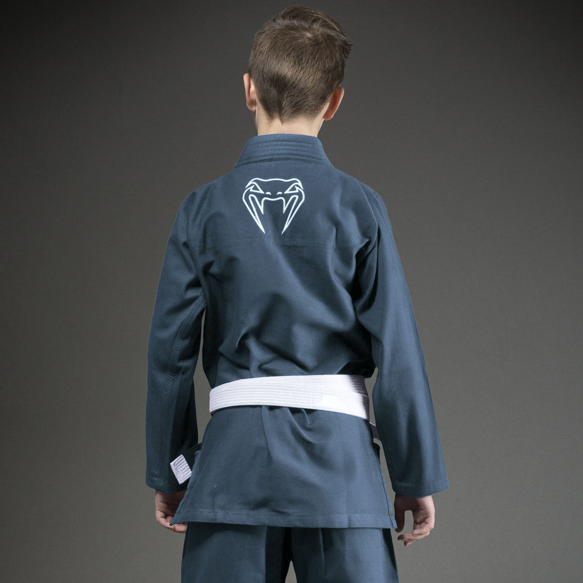 Venum Contender Kimono de BJJ para Niño (Cinturón Blanco Gratis Incluido) – Azul