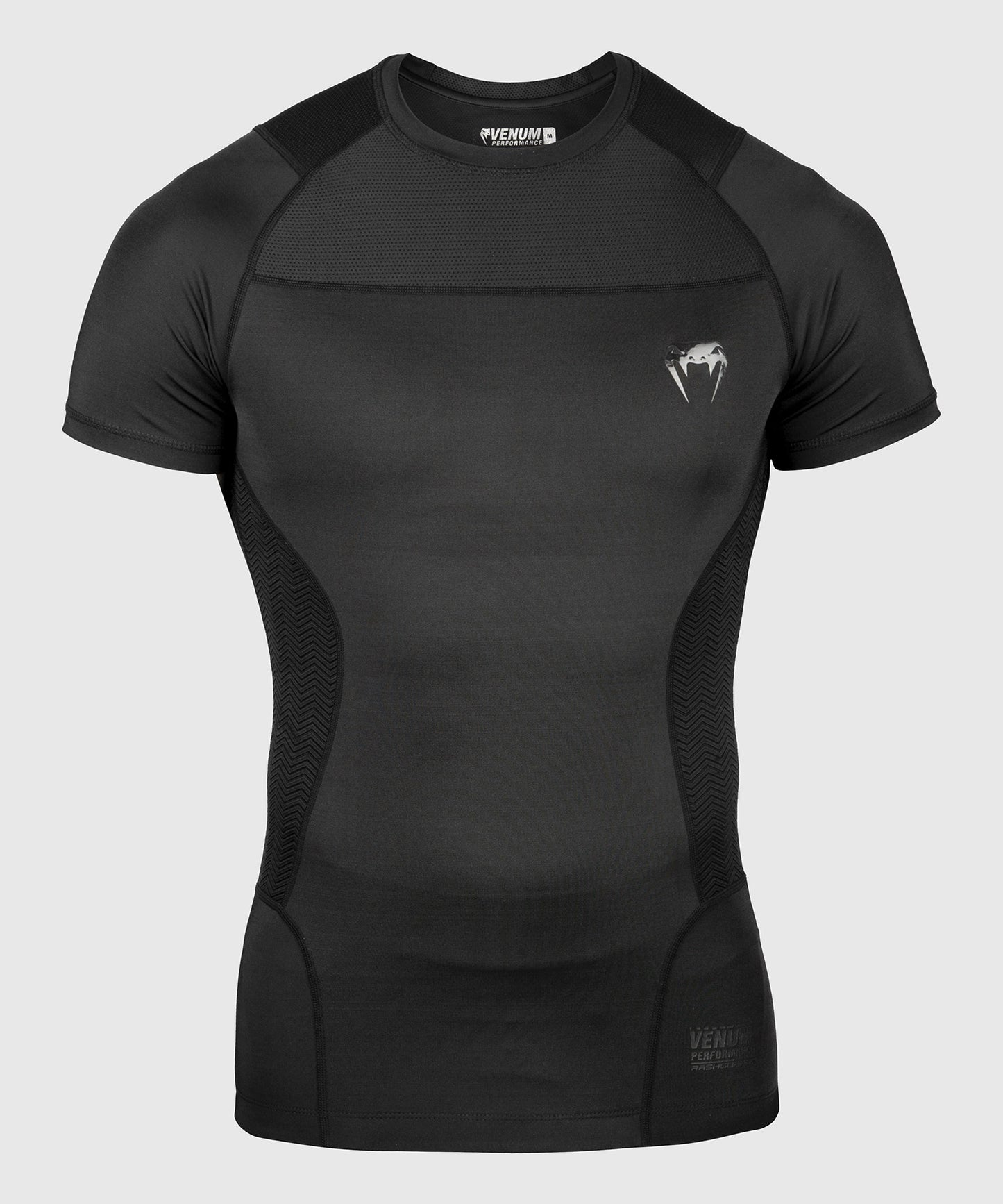 Venum G-Fit Rashguard - Manga corta - Negra