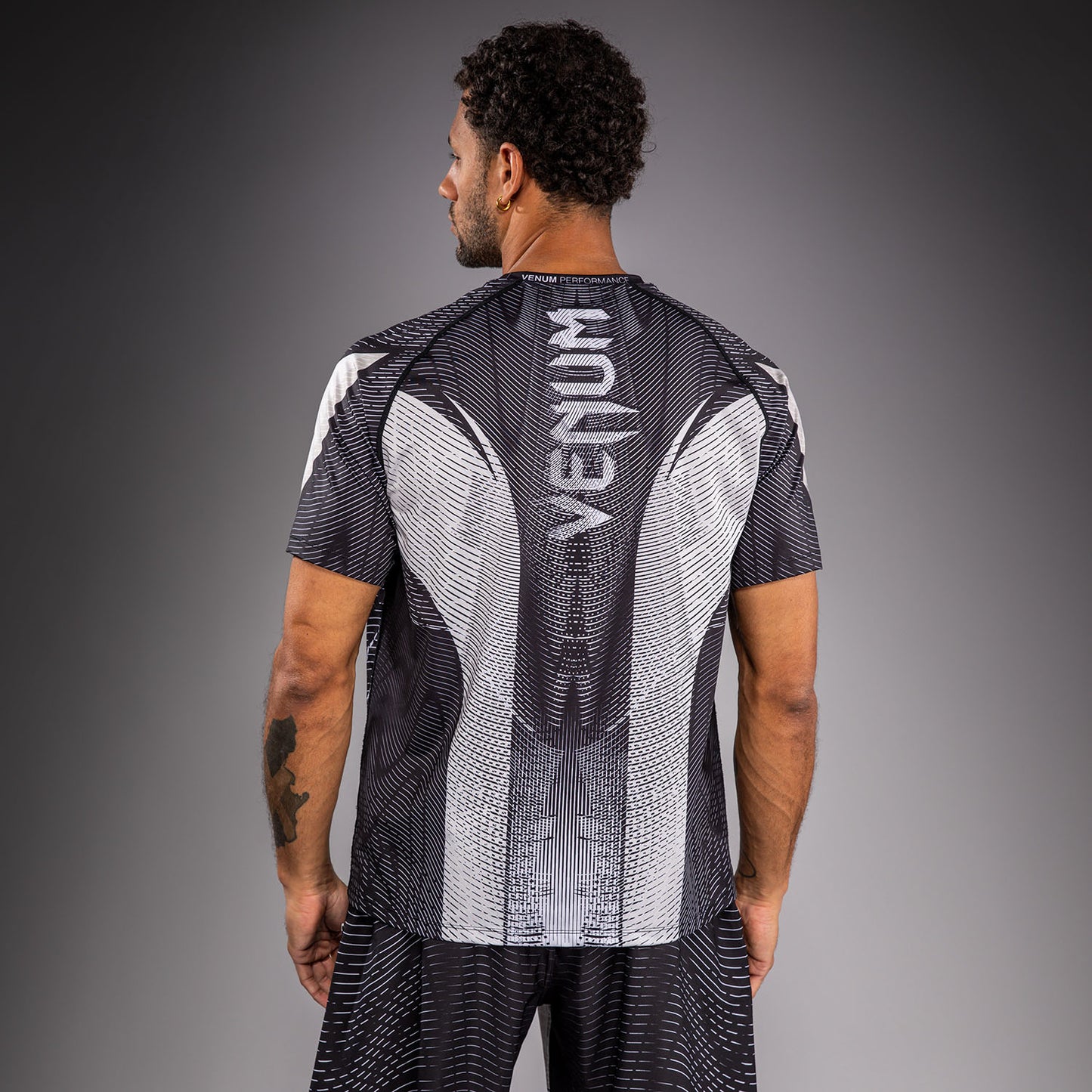 Venum Galactic 3.0 Camiseta Dry Tech - Blanco Hueso/Negro