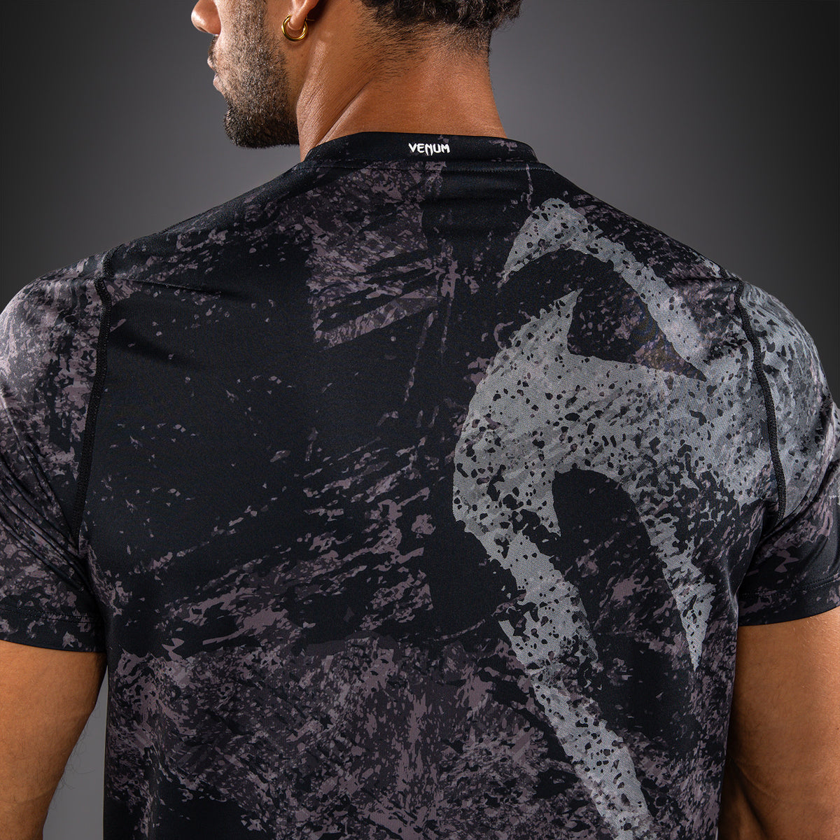 Venum Rage & Workout Camiseta Dry Tech - Negro/Gris