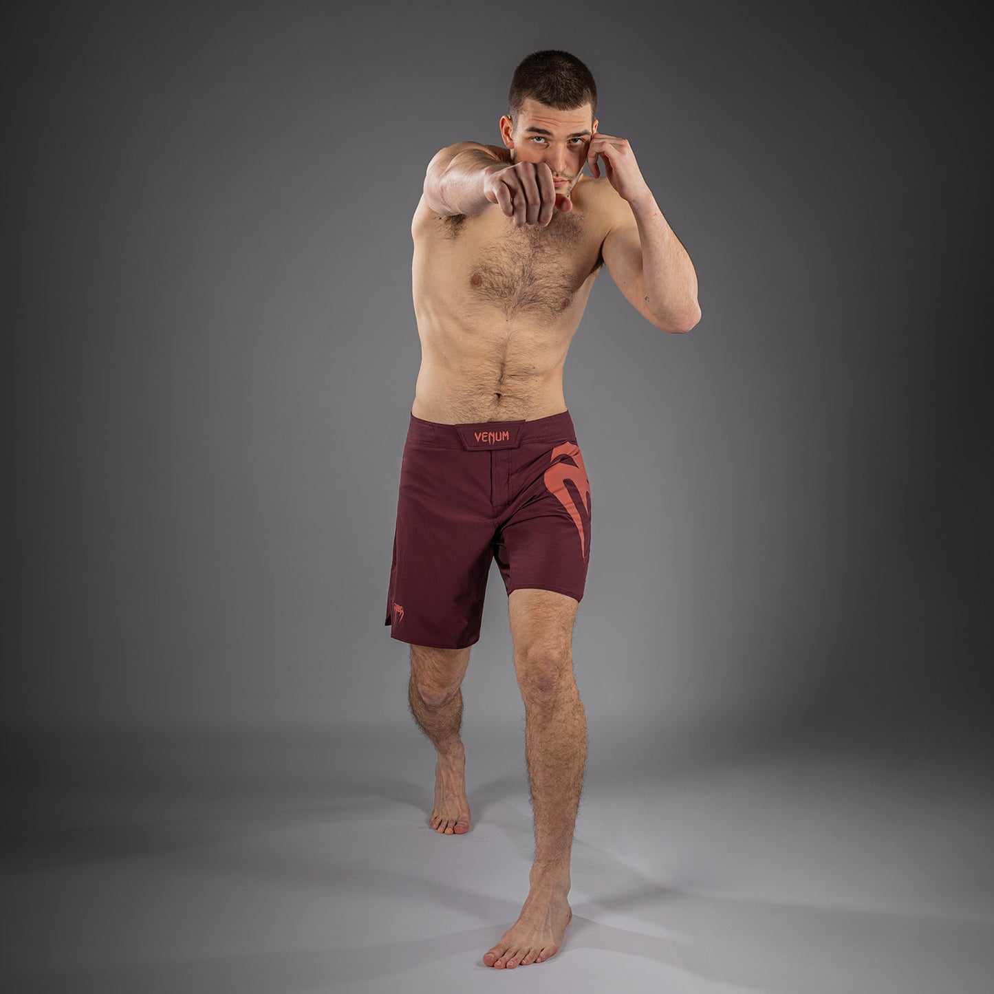 Venum Light 5.0 Fightshorts - Marrón oscuro/Terracota