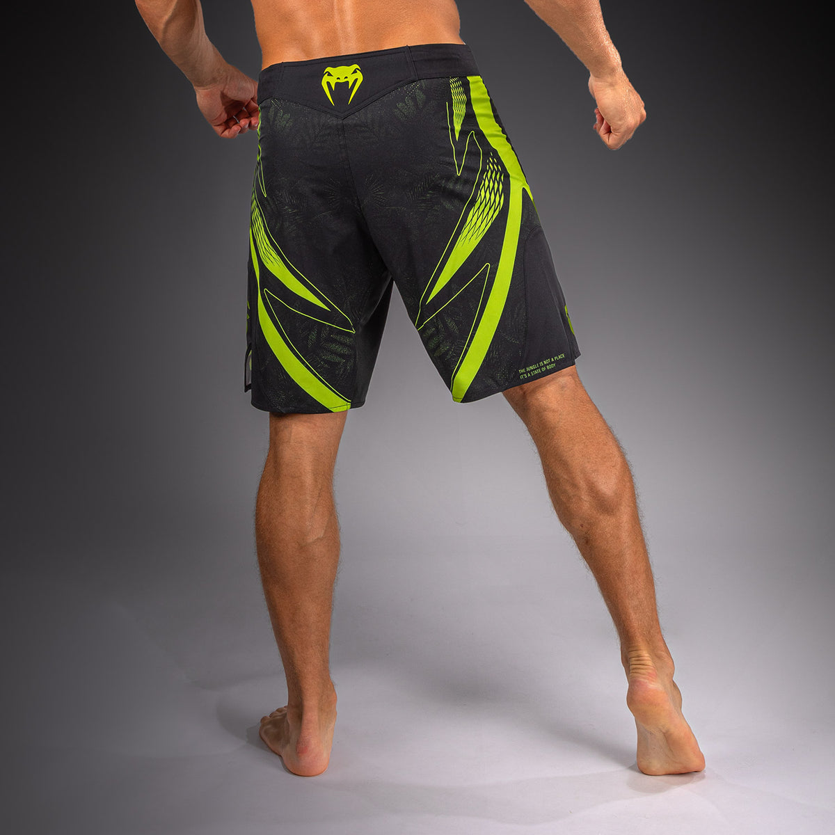 Venum Amazonia Reborn Pantalón corto de MMA - Negro/Verde