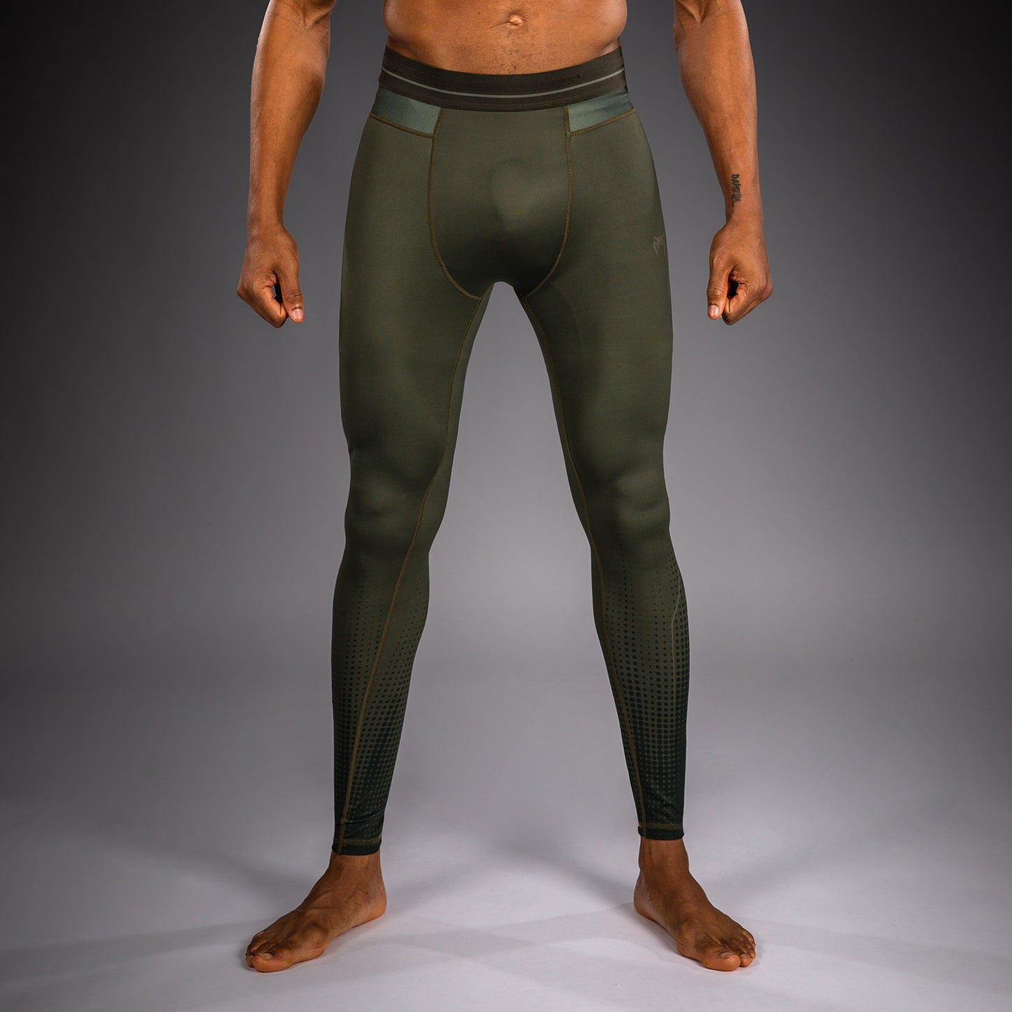 Venum Stealth Spats – Caqui/Verde Oscuro