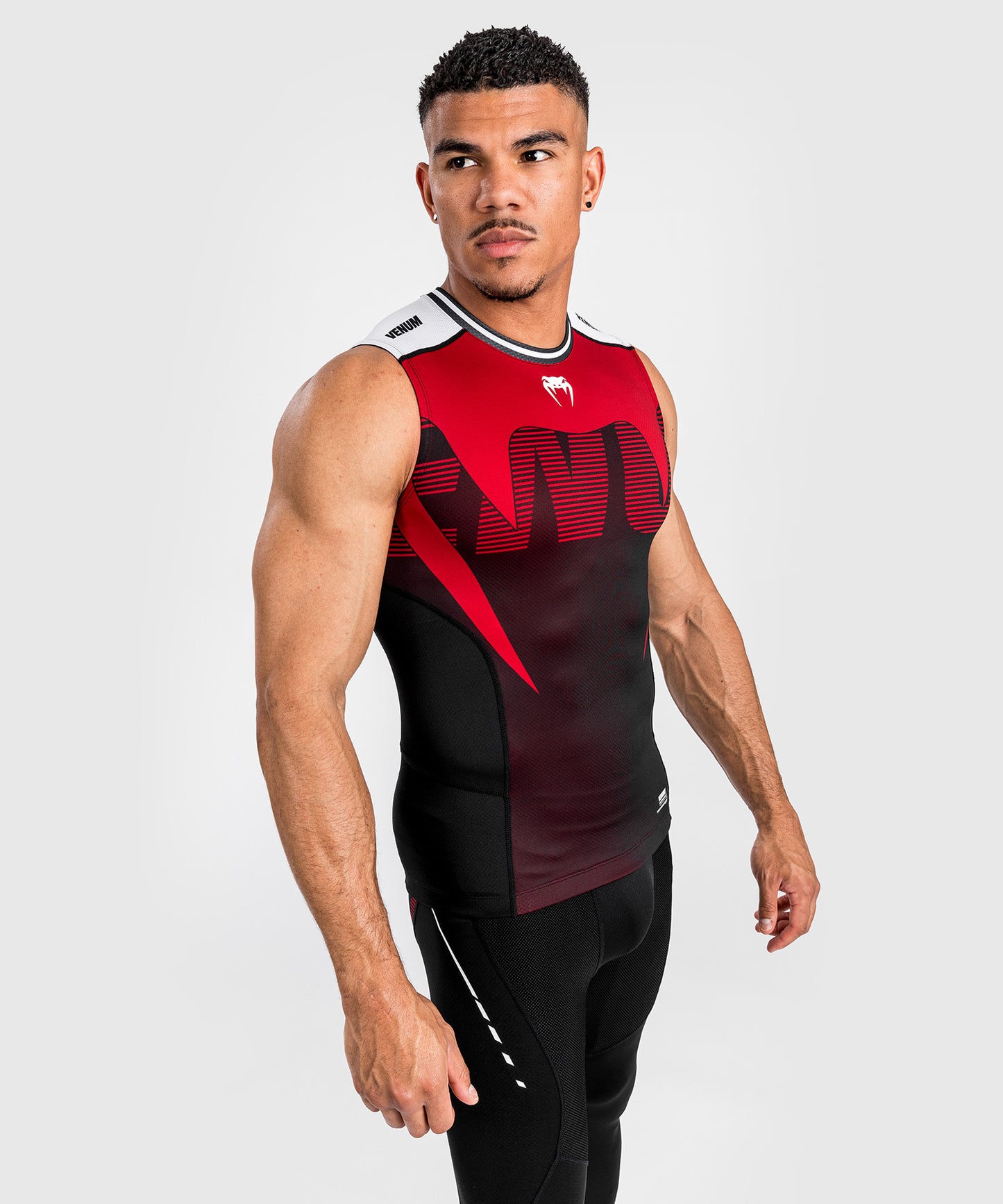 Venum Adrenaline Rashguard Sin Mangas para Hombre - Red
